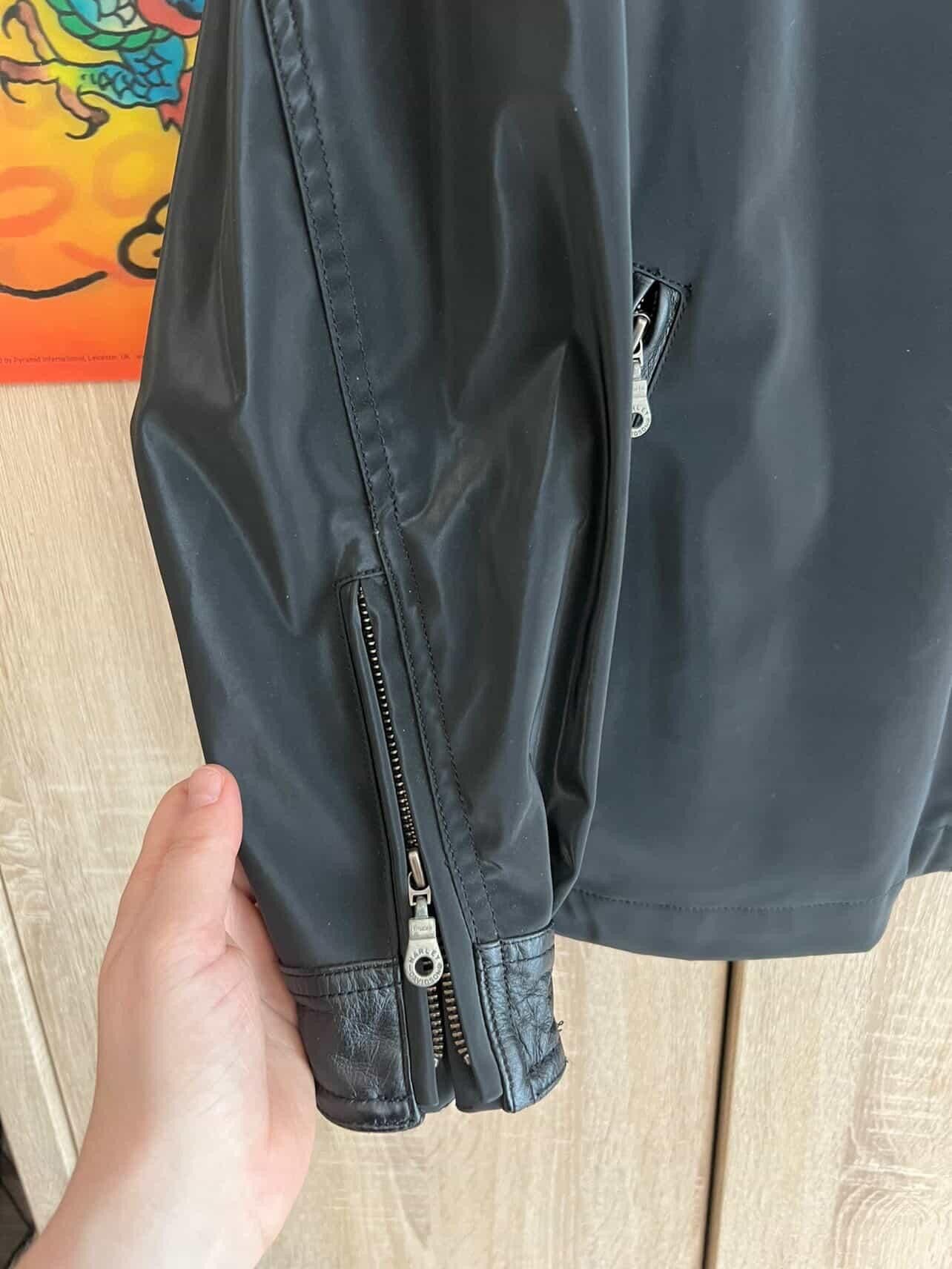 Harley Davidson Harley Davidson Hybrid Jacket Genuine leather with PVC 💥🔥 Size US XL / EU 56 / 4 - 7 Thumbnail