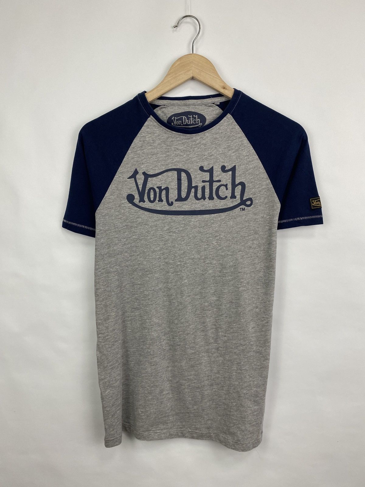 Vintage × Von Dutch 🇺🇸 Vintage Y2K Von Dutch Big Logo T-Shirt Rare Retro Hype Size US S / EU 44-46 / 1 - 3 Thumbnail