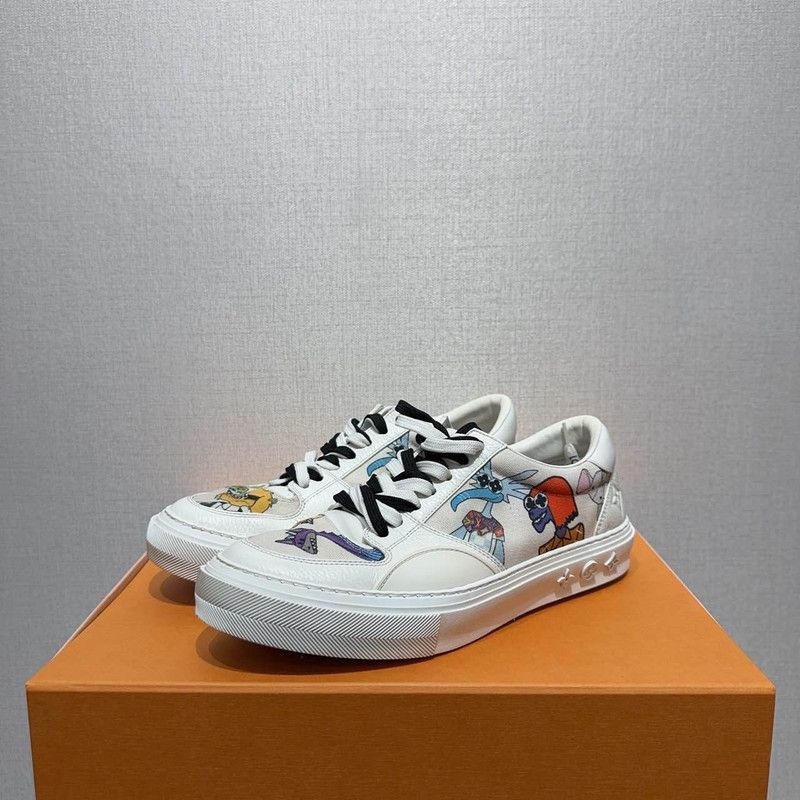 Louis Vuitton Louis Vuitton Ollie Low-Top Fashion Sneakers 0079 Size US 9 / IT 39 - 1 Thumbnail