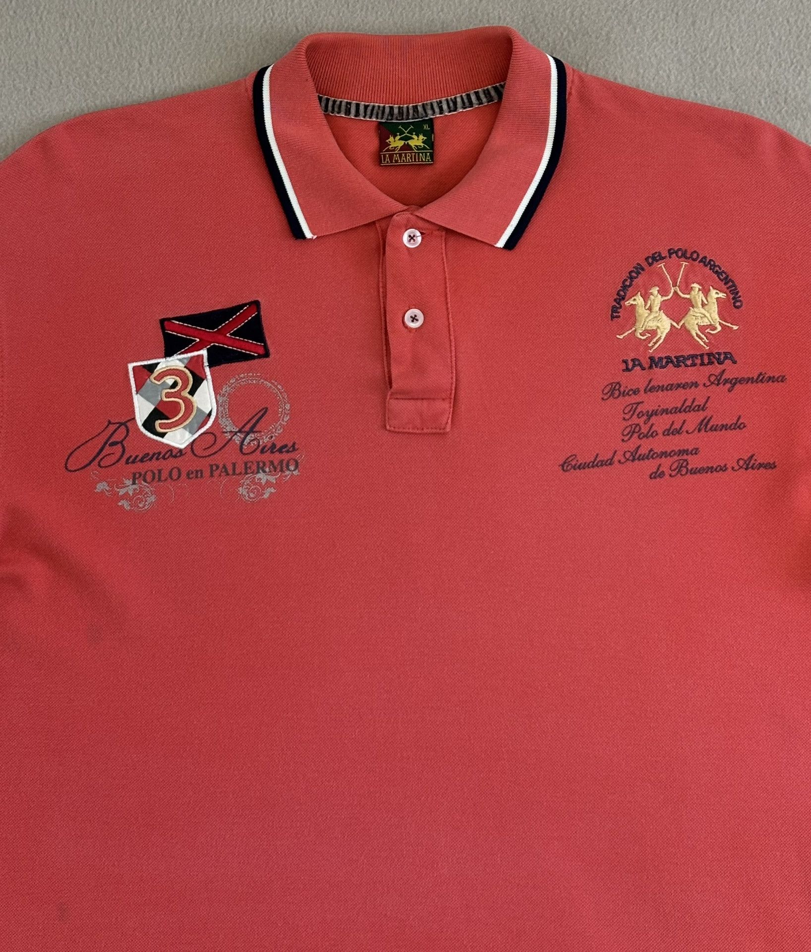 La Martina Polo La Martina Palermo Team Polo 3 Size XL Size US XL / EU 56 / 4 - 6 Thumbnail