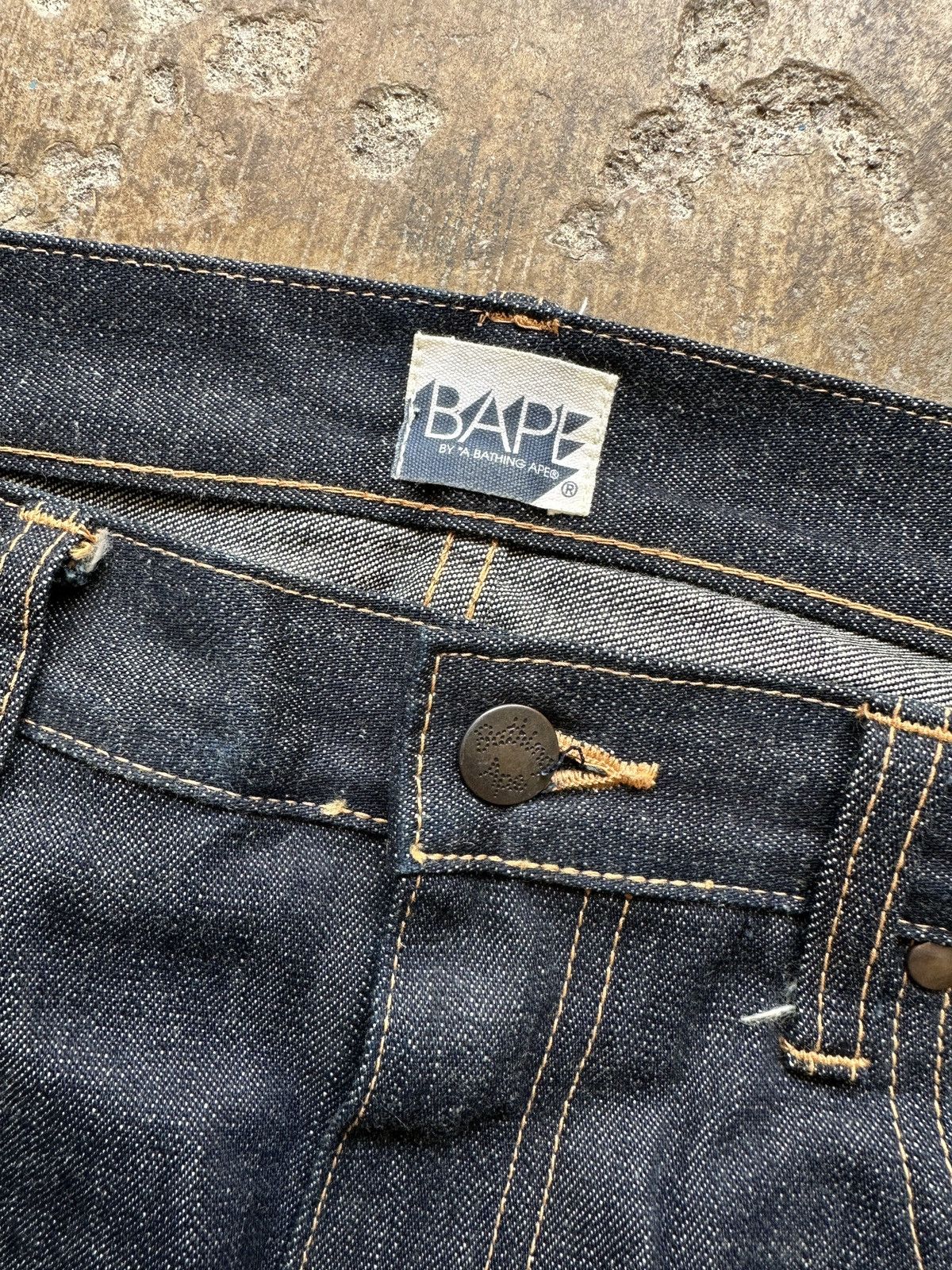 Bape Bape sad face pants Size US 40 / EU 56 - 3 Thumbnail