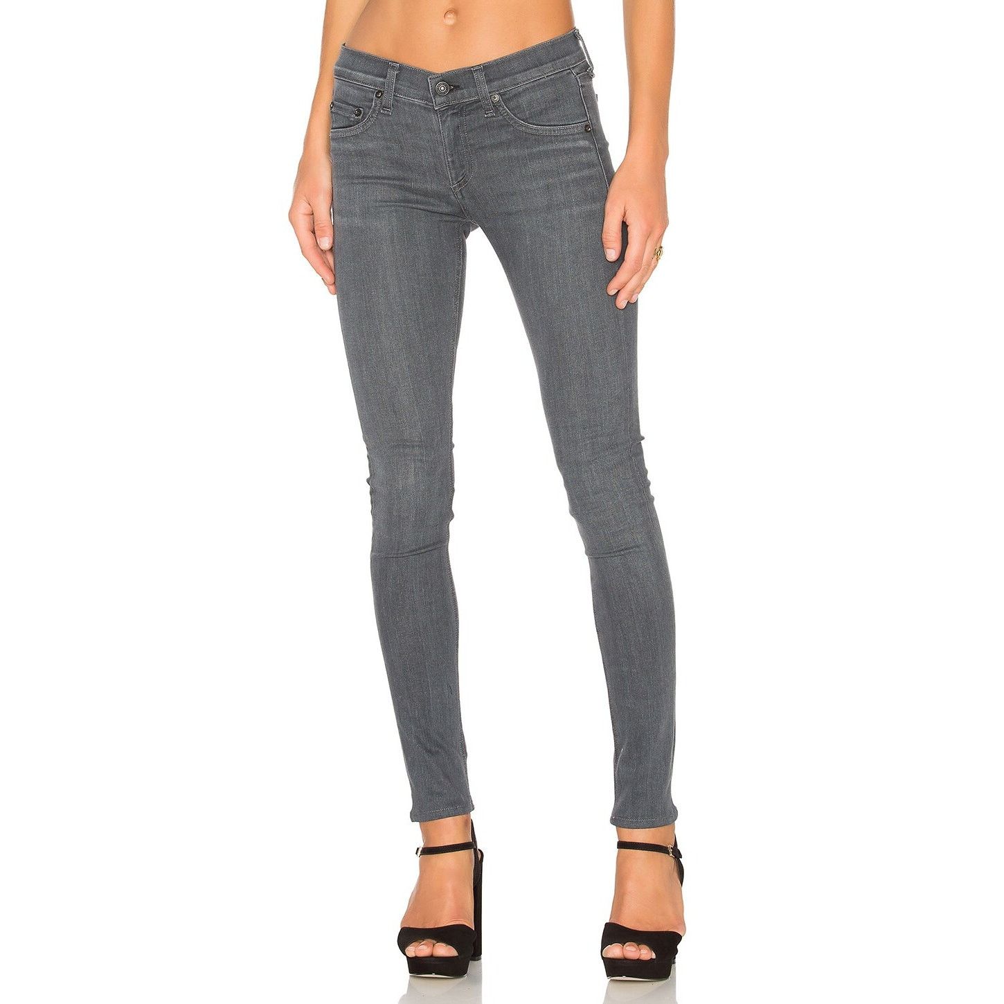 Rag & Bone Rag & Bone Jean in Gray | Size 27 Size 27" / US 4 / IT 40 - 6 Thumbnail