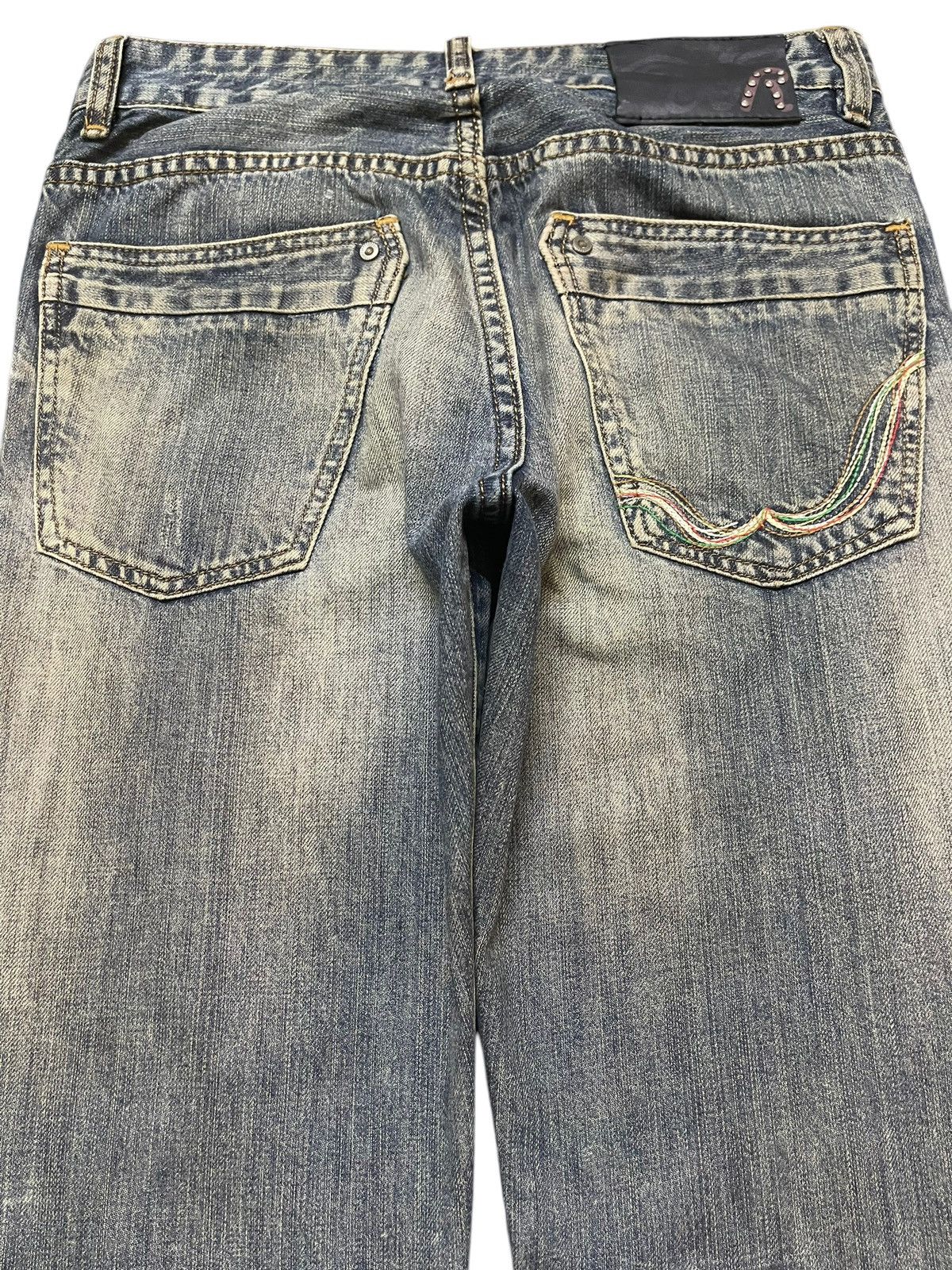 Replay Vintage Replay Blue Wash Distressed Style Jeans Size US 30 / EU 46 - 5 Thumbnail