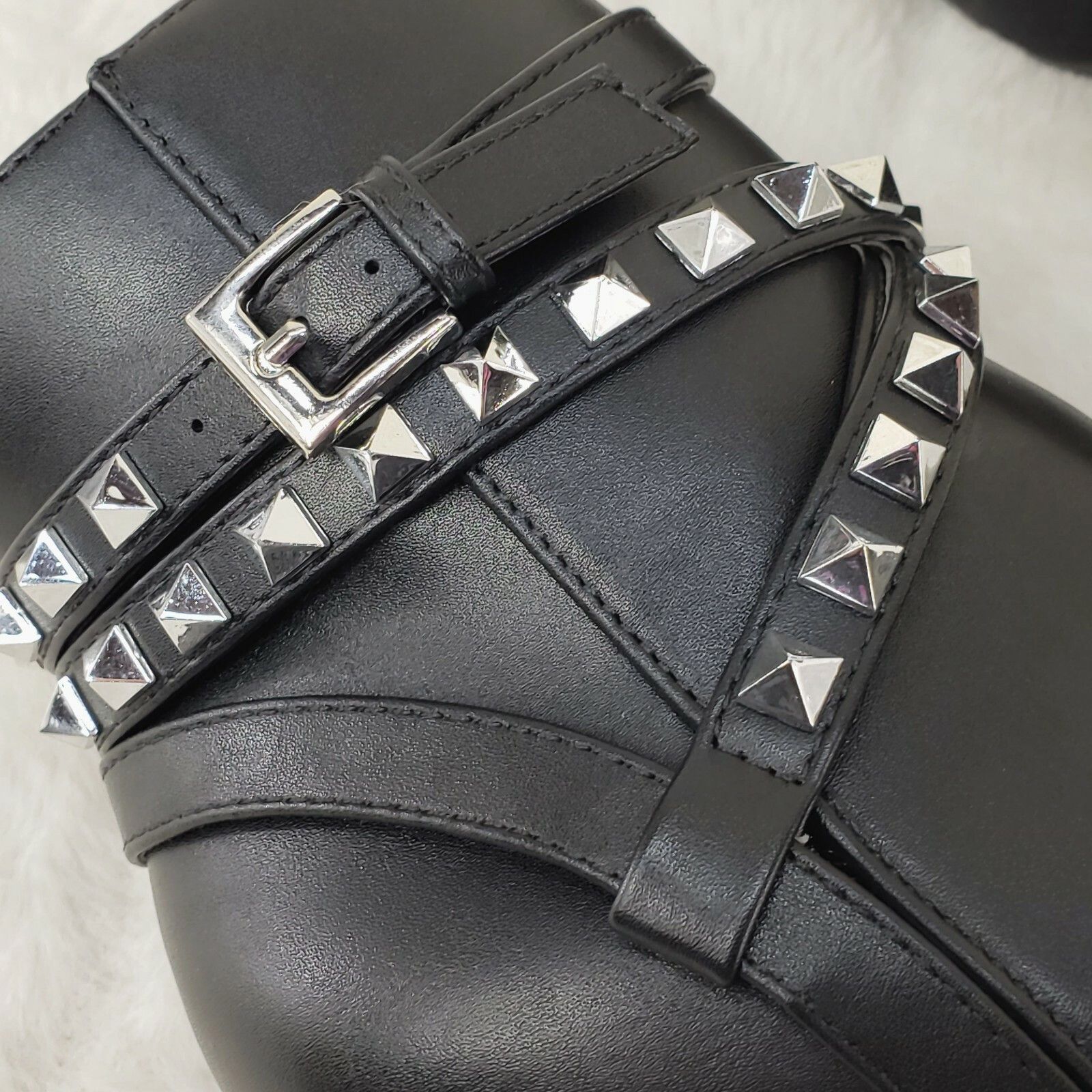 Other Classic Western Designer Cowboy Style Studded Strap Ankle Bo Size US 8.5 / IT 38.5 - 5 Thumbnail