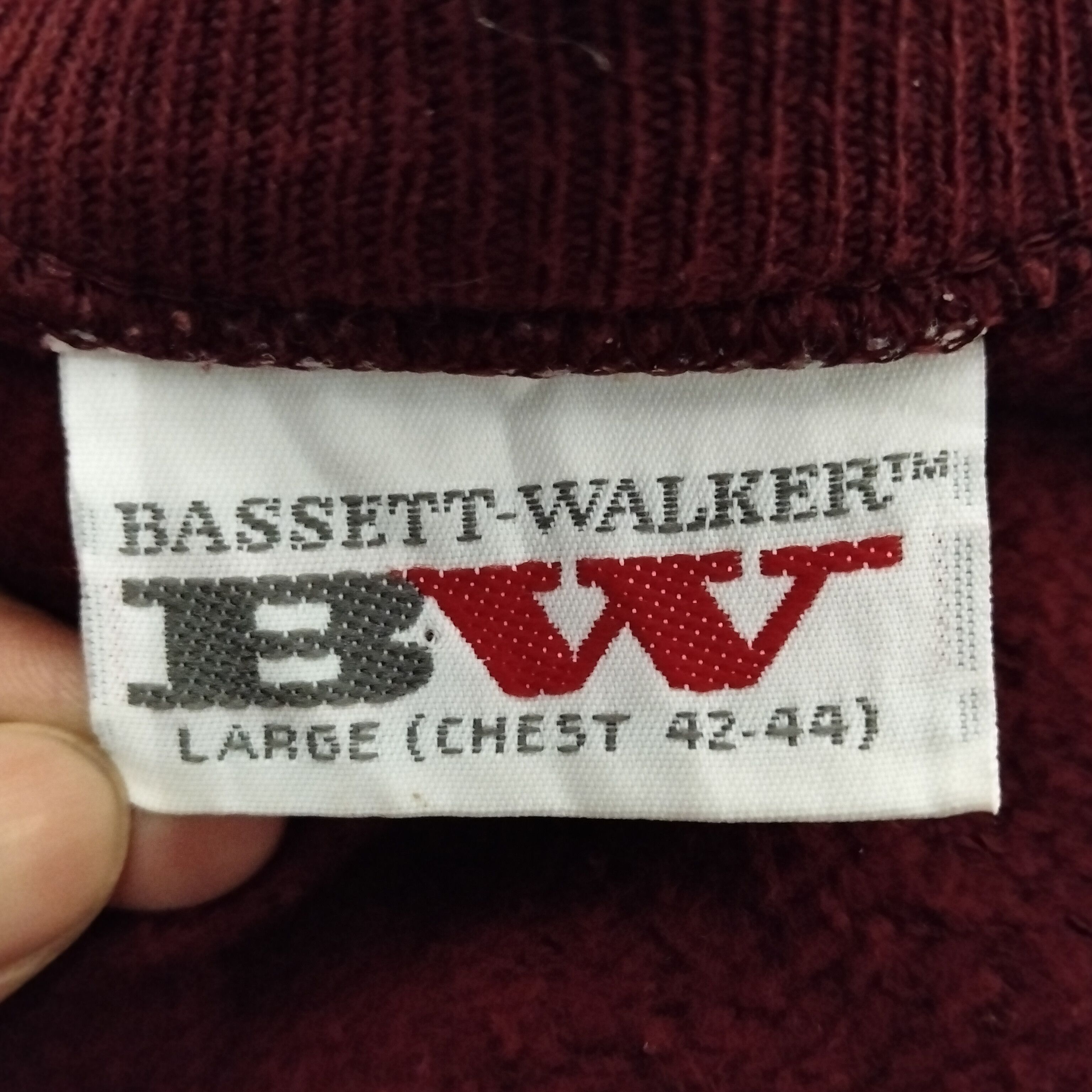 Vintage 🔥 Vintage 1990s HARVARD Bassett-Walker Sweatshirt 🔥 Size US L / EU 52-54 / 3 - 8 Thumbnail