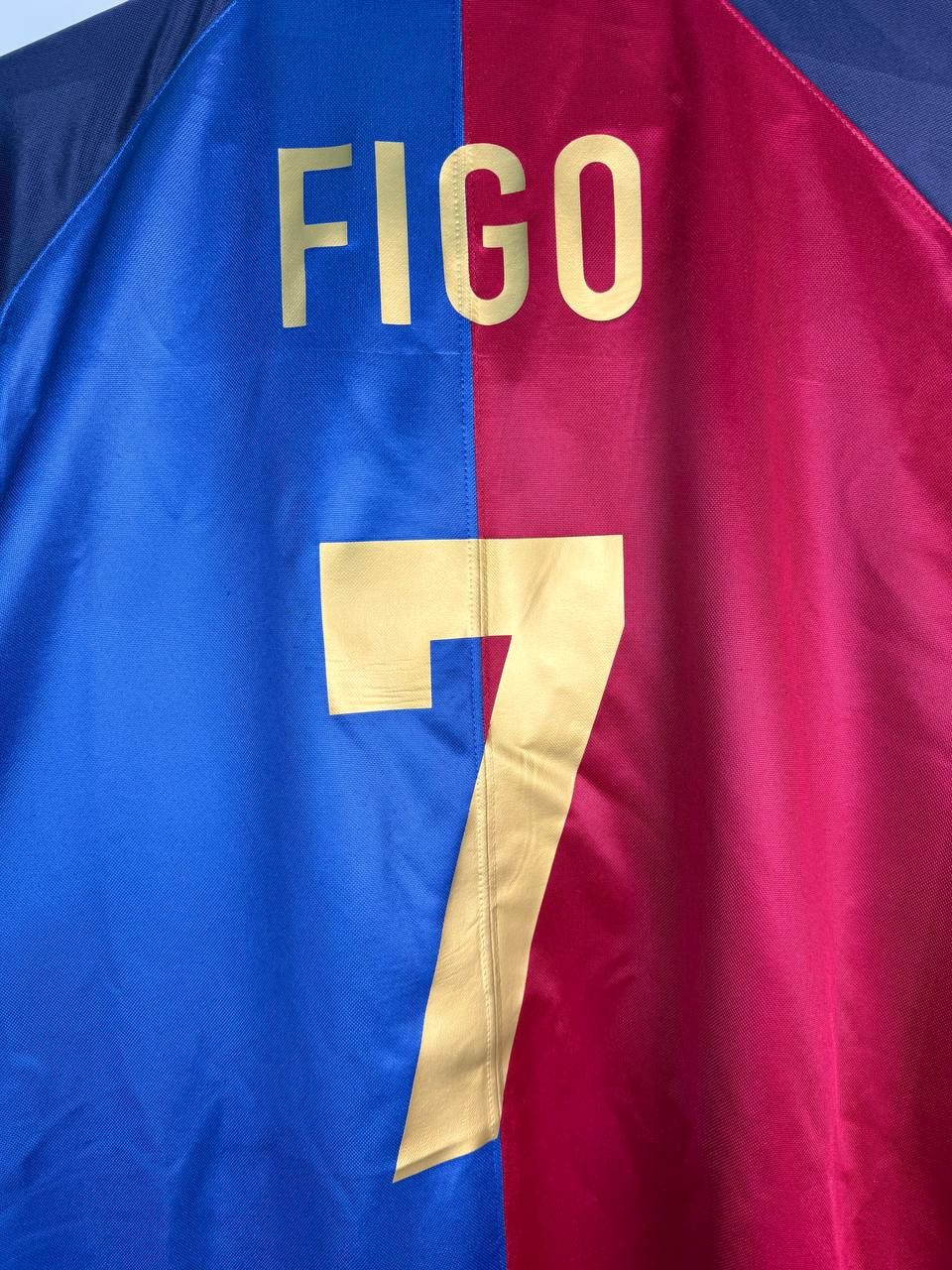 Nike FC Barcelona Figo 1999 2000 Nike Home Shirt Jersey Champions Size US M / EU 48-50 / 2 - 3 Thumbnail