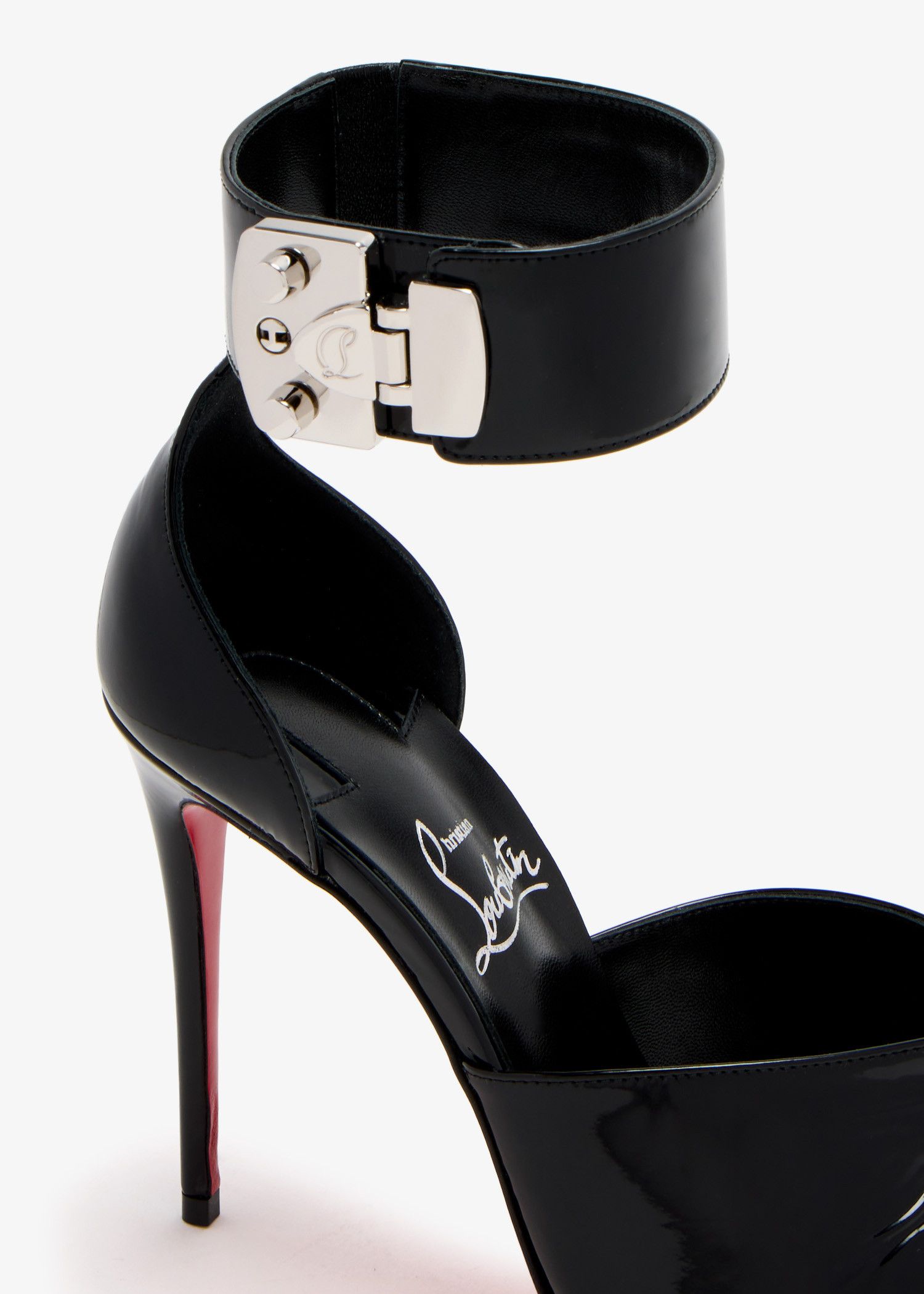 Christian Louboutin oc11z0625 Sandals in Black Size US 6.5 / IT 36.5 - 3 Thumbnail