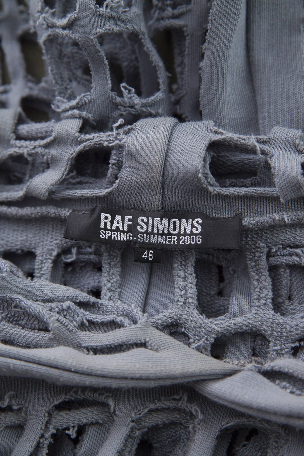 Raf Simons SS06 lasercut hoodie Size US S / EU 44-46 / 1 - 5 Thumbnail