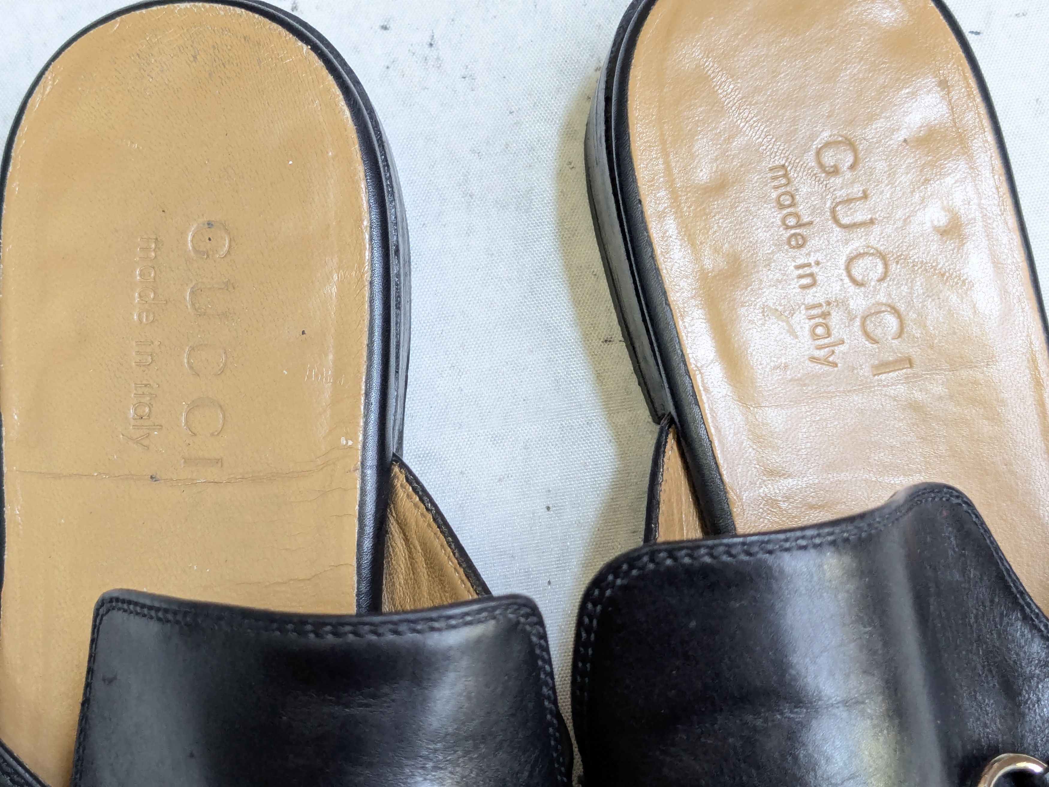 Gucci Gucci Horsebit Loafers Black Leather 8.5 D US Slip Ons Size US 8.5 / EU 41-42 - 7 Thumbnail