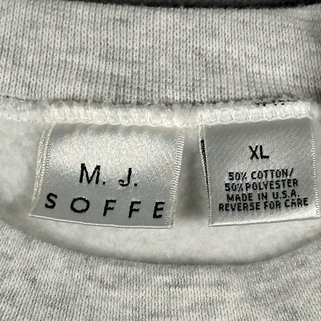 Soffe VINTAGE Soffe Army Corps Engineers Sweater Adult XL Gray Crew Neck Long Sleeve Sweatshirt USA 90s Size US XL / EU 56 / 4 - 4 Thumbnail