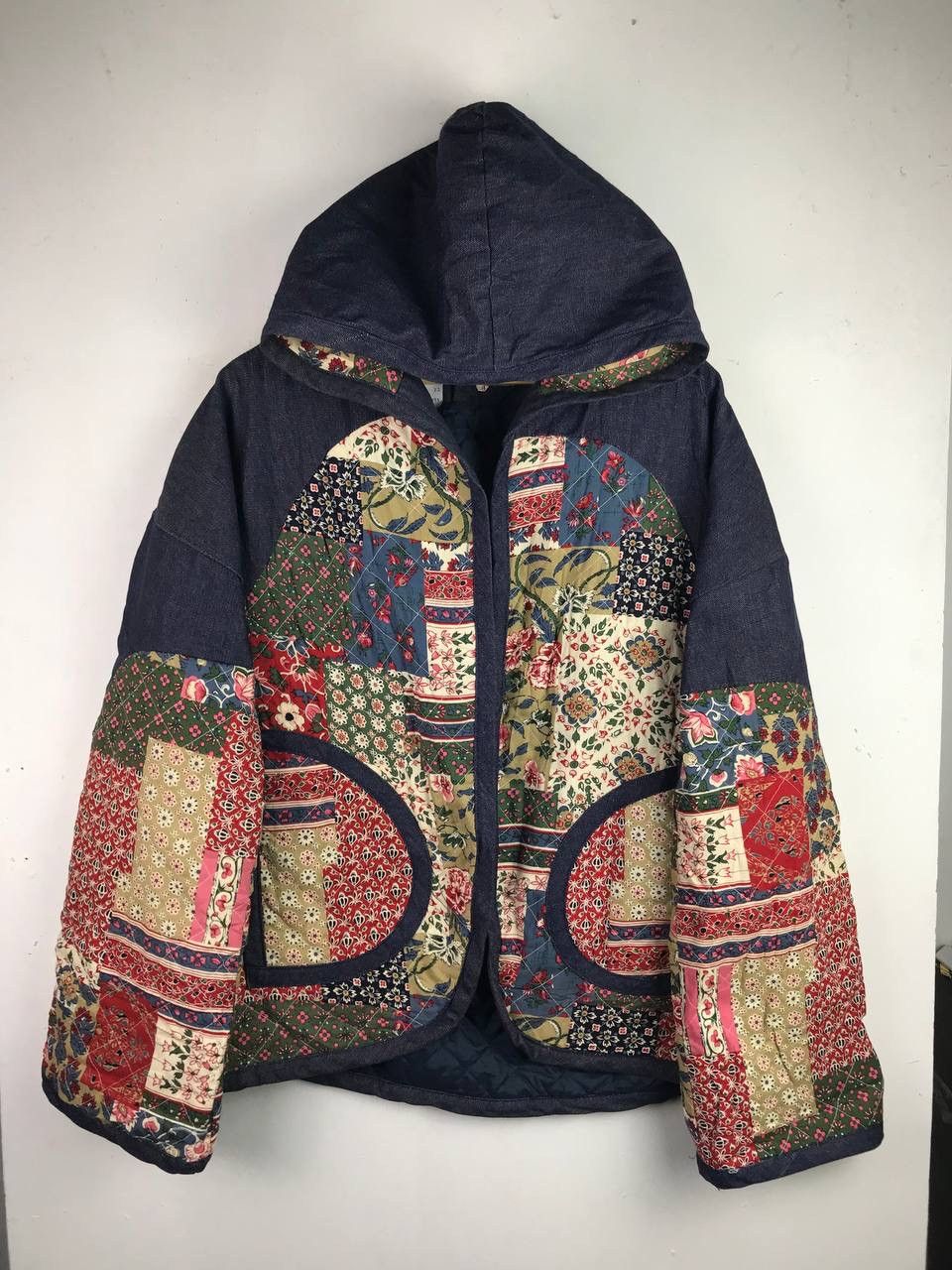 Japanese Brand × Vintage Very Rare Vintage Patch Jacket Inspired By Kapital Size US M / EU 48-50 / 2 - 1 Thumbnail