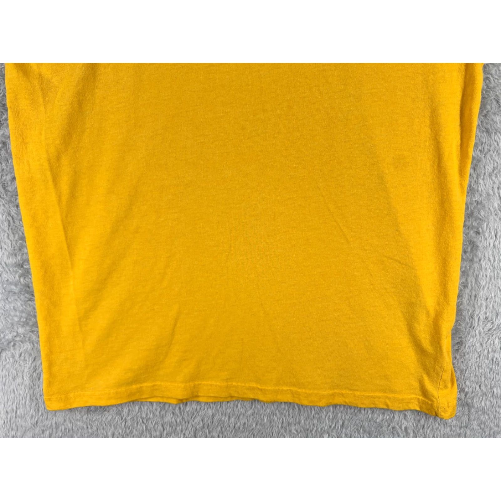 The North Face The North Face Shirt Men XL Yellow Short Sleeve Crew Neck Polyester Logo Size US XL / EU 56 / 4 - 5 Thumbnail