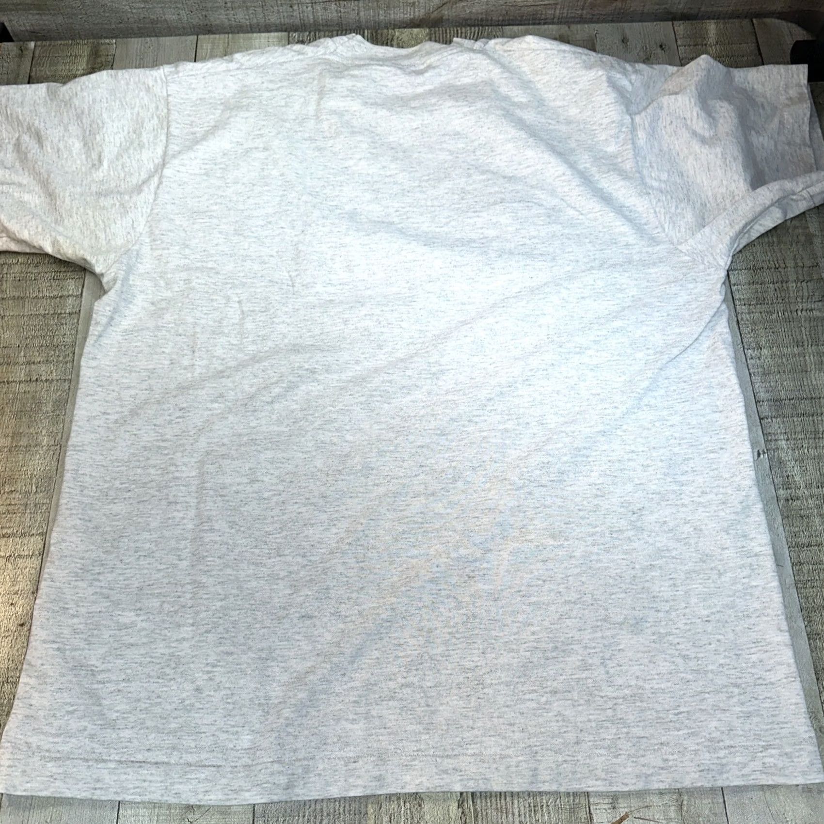 Fruit Of The Loom VINTAGE Fruit of the Loom T-Shirt Men L Gray Beaver liquors USA 90s Size US L / EU 52-54 / 3 - 7 Thumbnail