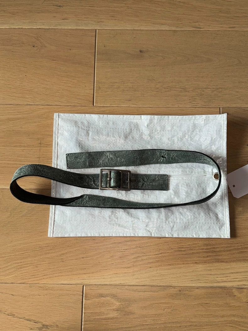Carol Christian Poell Carol Christian Poell Double-Sided Paper Belt Size 46 - 1 Thumbnail