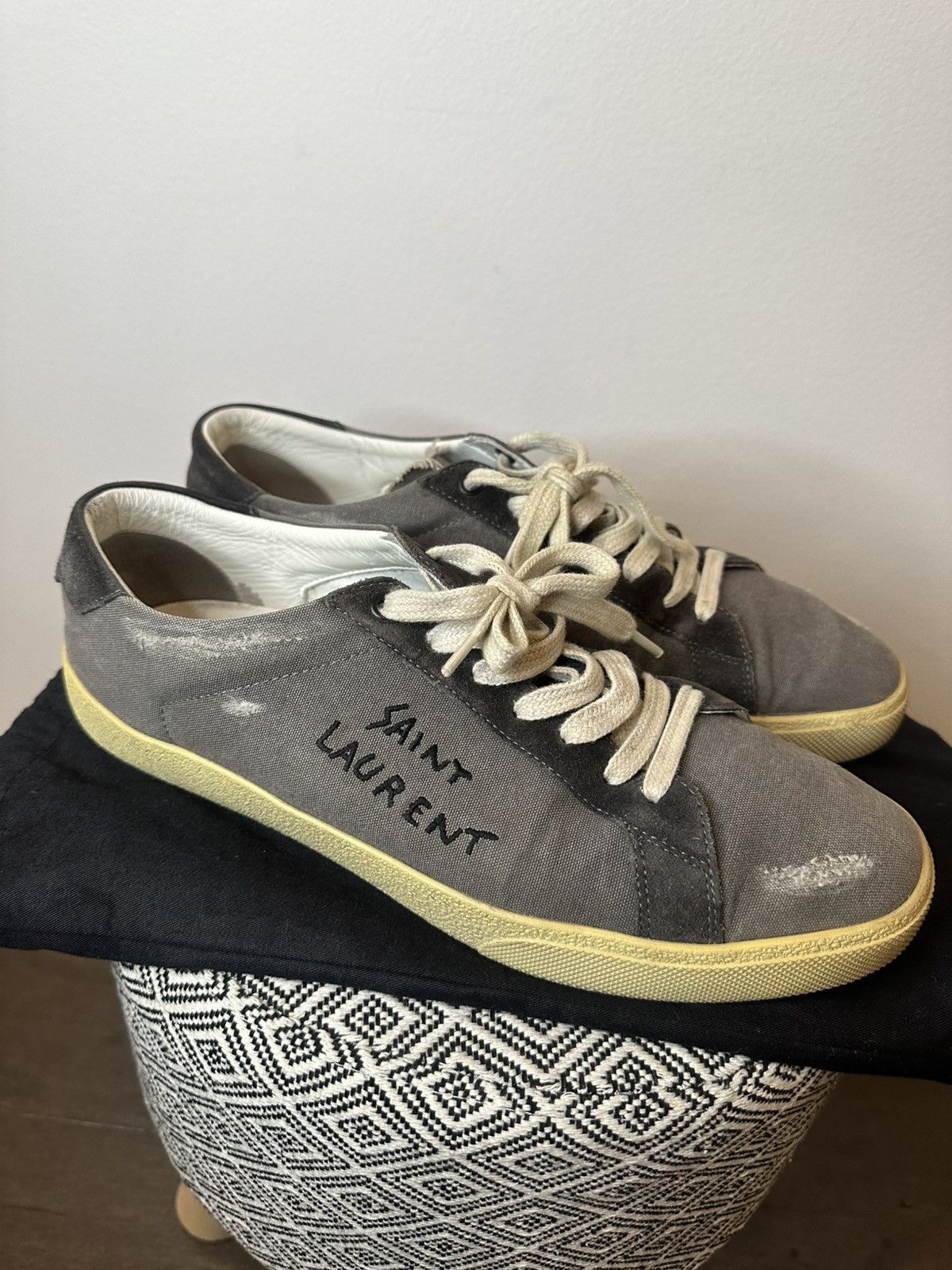 スニーカー Saint Laurent SNEAKER (713600AAB85 9042) Yves Saint Laurent Saint Laurent Man Sneakers 713600AAB85