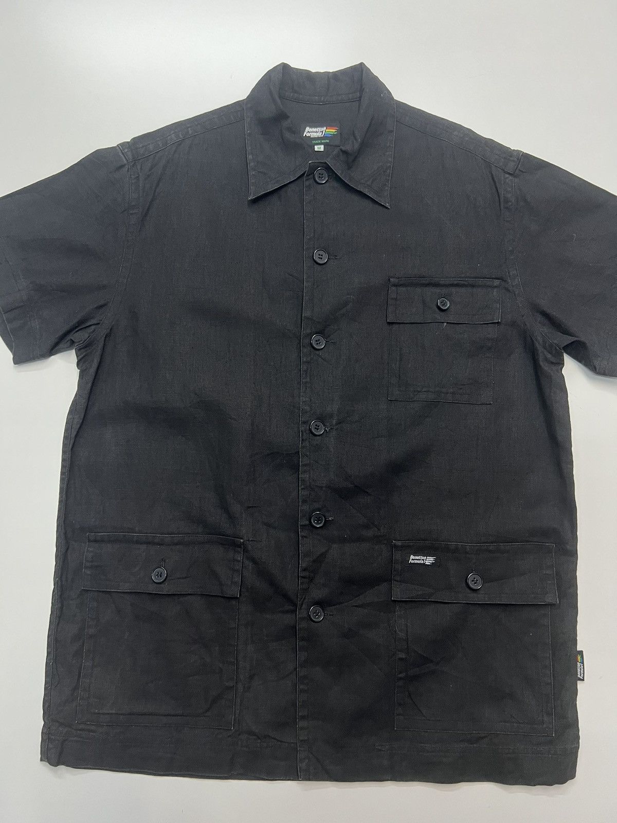 Benetton 🔥BENETTON FORMULA 1 WORKSHIRT Size US M / EU 48-50 / 2 - 2 Thumbnail
