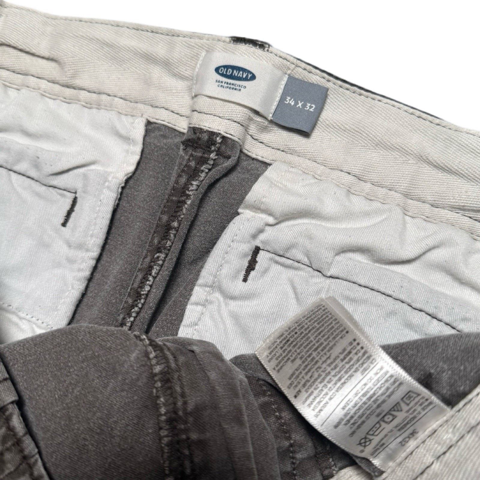 Old Navy Vintage Y2K Old Navy Faded Grey Military Field Pants 34X32 Size US 34 / EU 50 - 3 Thumbnail