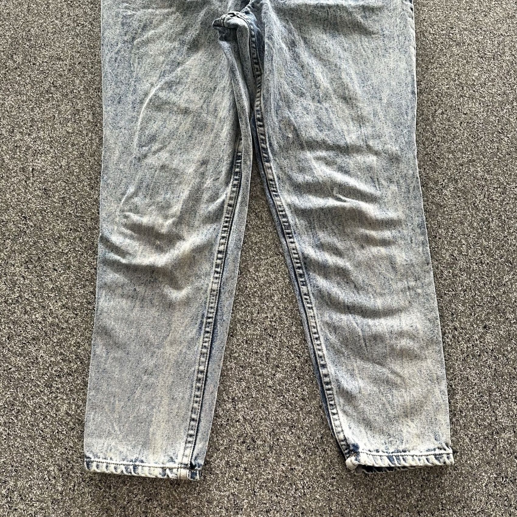 Vintage VINTAGE No Excuses Jeans 29 x 26 Acid Wash High Rise Mom 16 jeans Womens Size 38" / US 16 / IT 52 - 2 Thumbnail