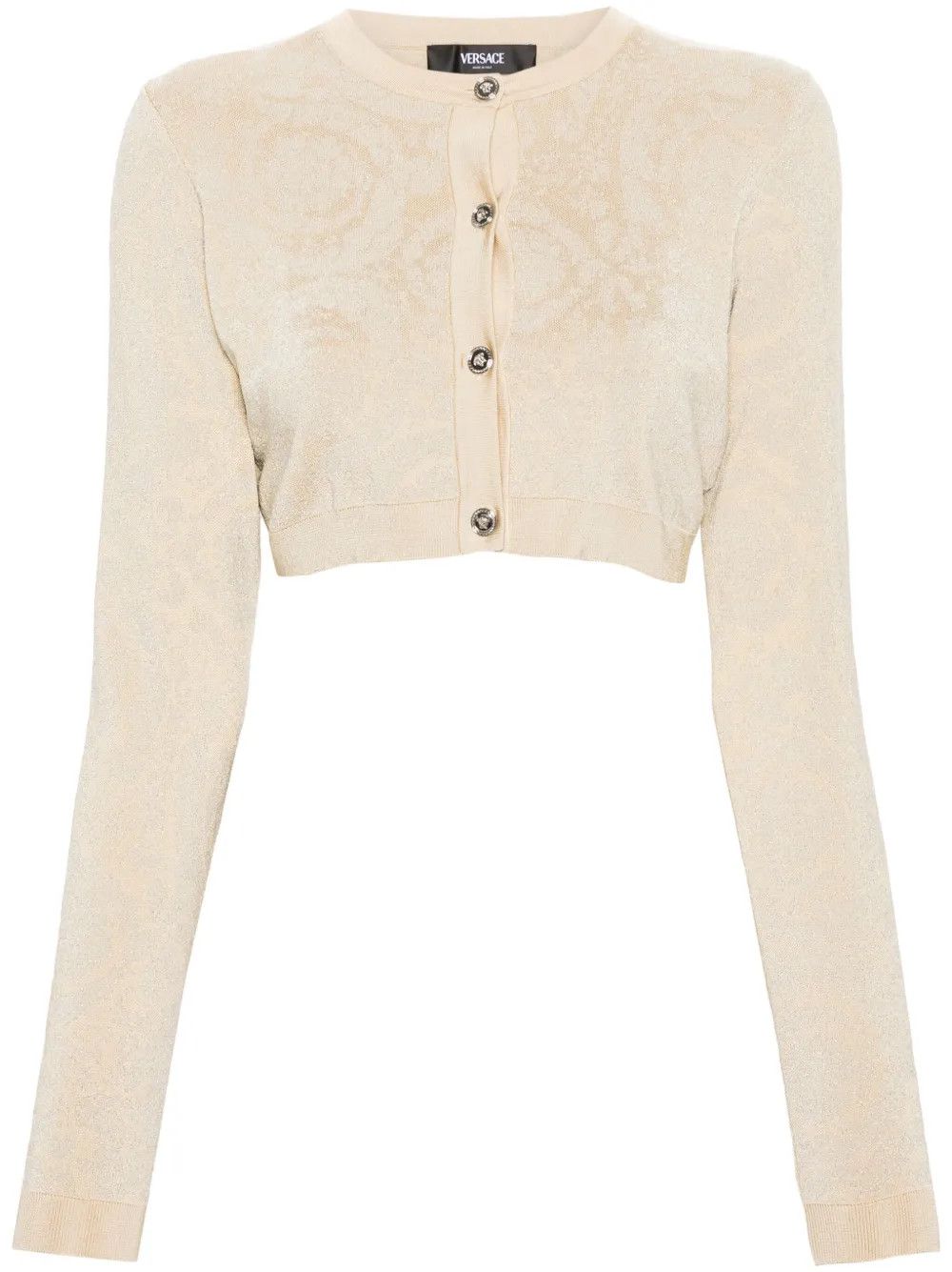 Versace o1y0226 Cardigan in Beige Size M / US 6-8 / IT 42-44 - 1 Thumbnail
