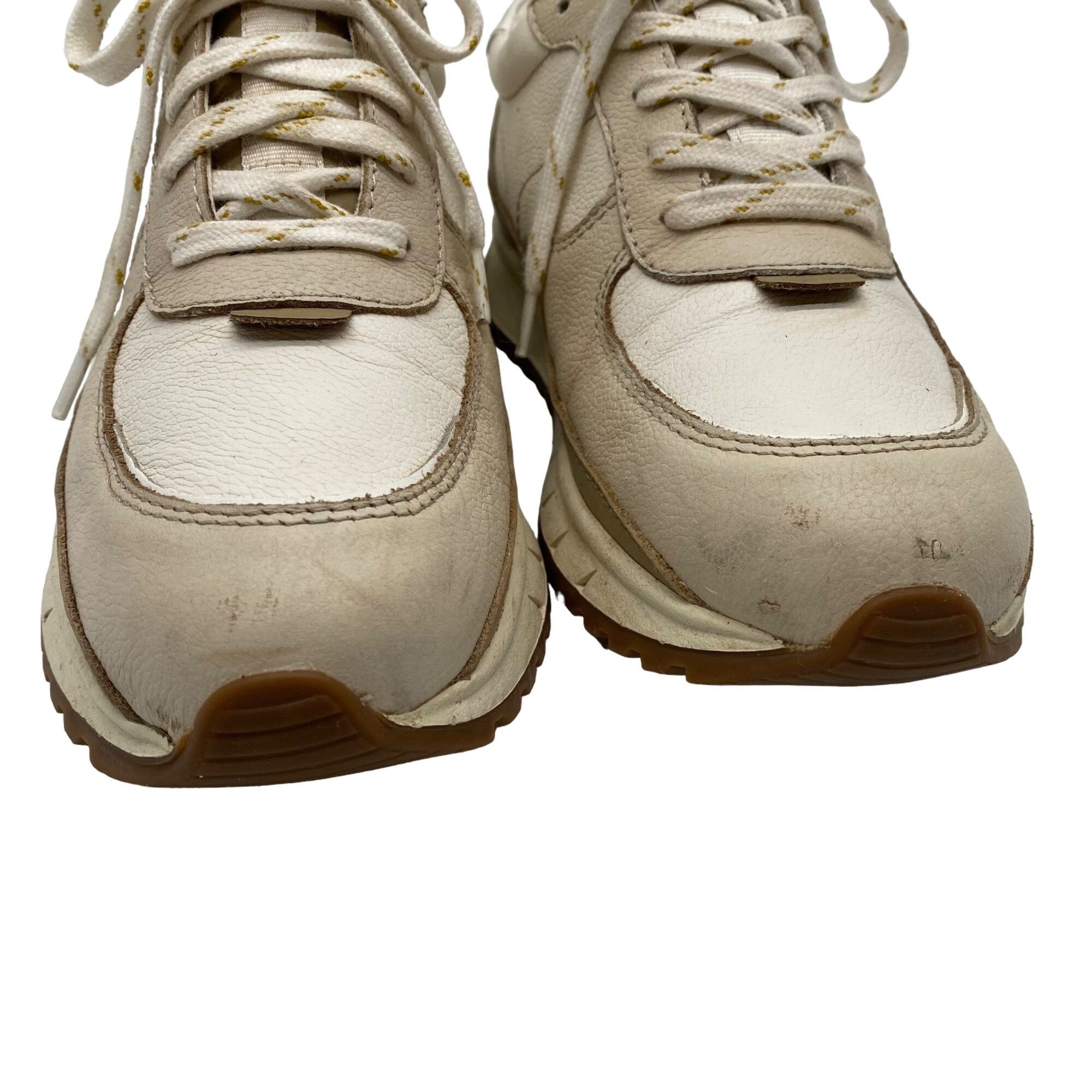 Madewell Madewell Kickoff Neutral Leather Color block Trainer Sneaker Size US 6 / IT 36 - 11 Thumbnail