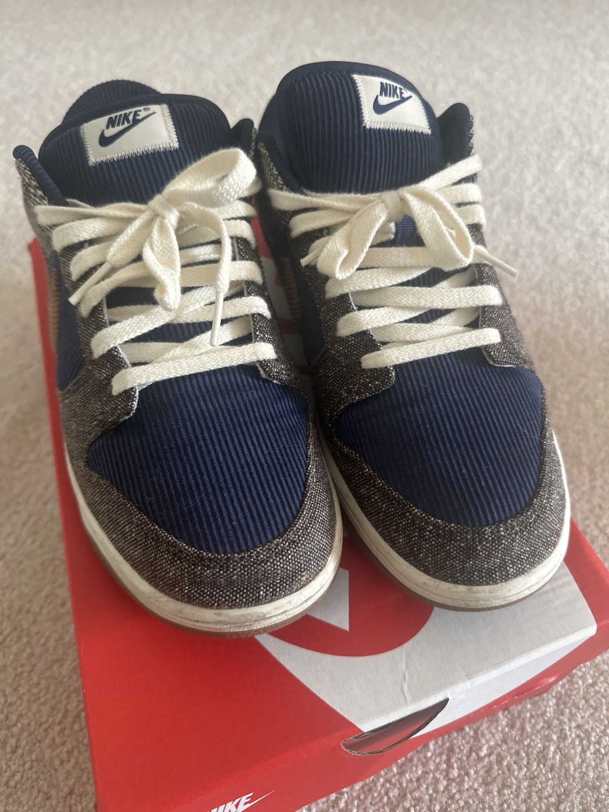 Nike Nike Dunk Low Premium “Tweed” - Size 9 Size US 9 / EU 42 - 2 Thumbnail