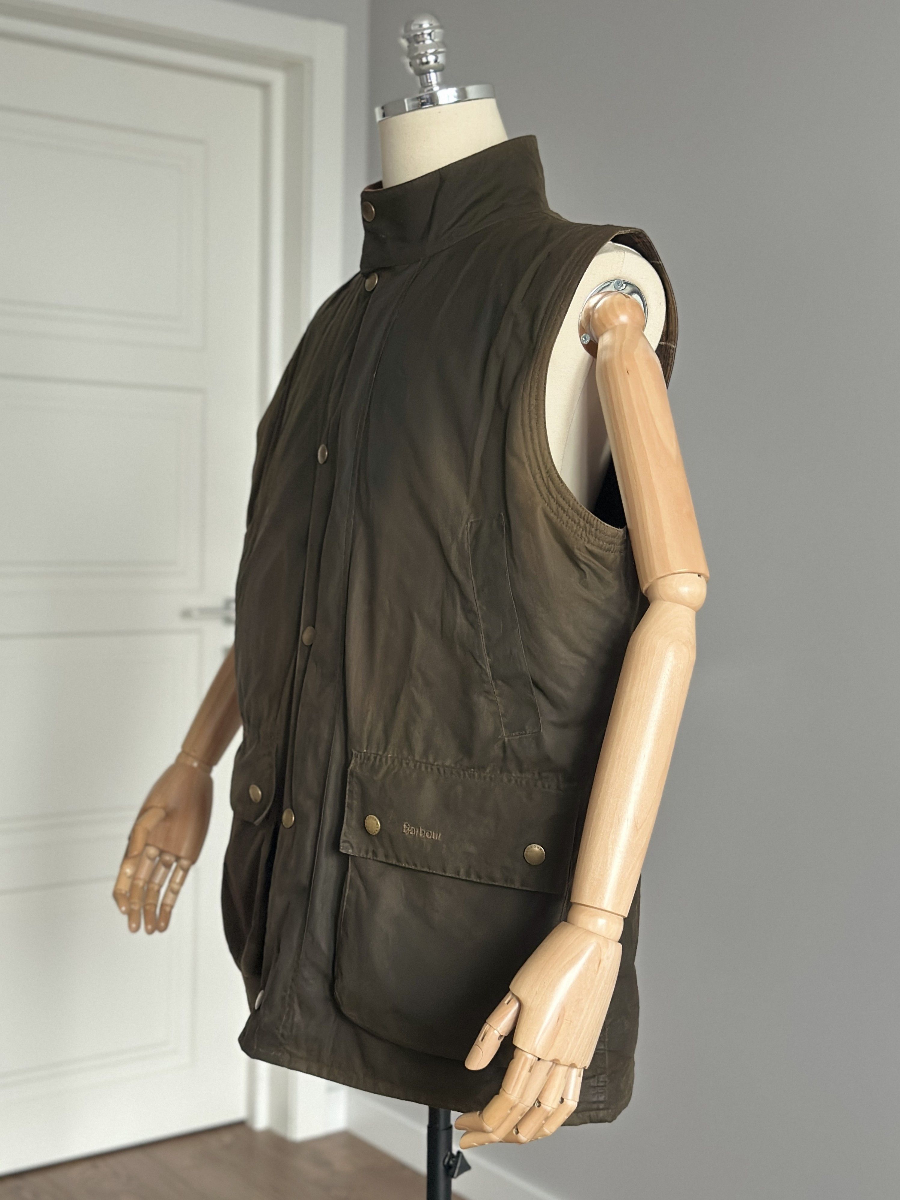 Barbour Barbour Westmorland Jacket Vest British Style Waxed Cotton Size US XL / EU 56 / 4 - 5 Thumbnail