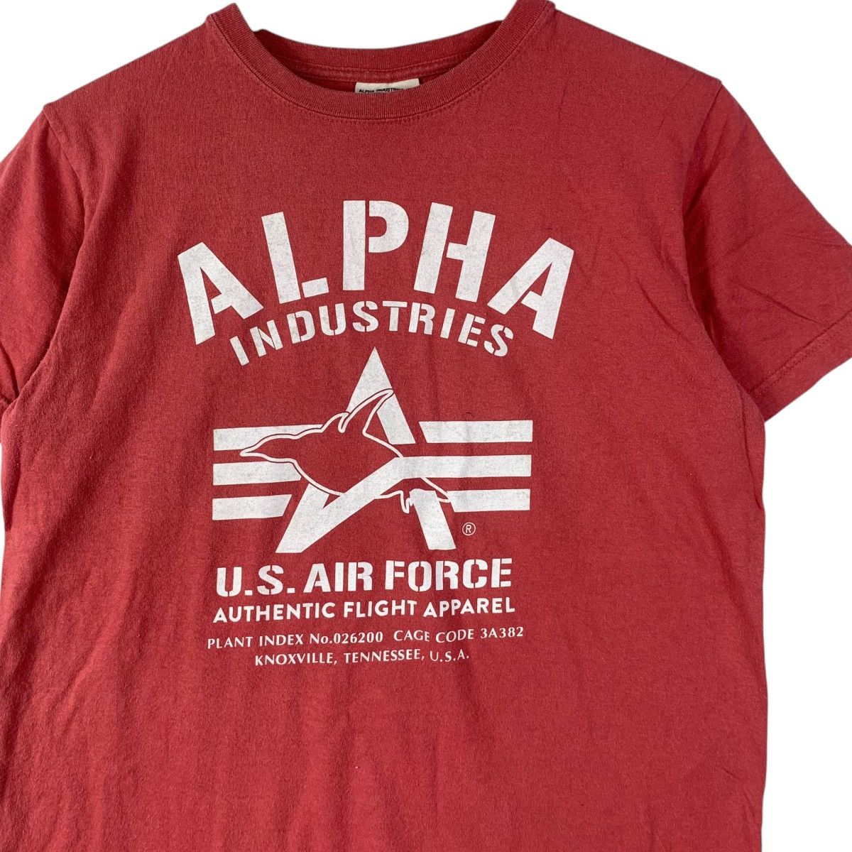 Alpha Industries ALPHA INDUSTRIES US Air Force Flight Apparel Tee Shirt Top Size US M / EU 48-50 / 2 - 4 Thumbnail