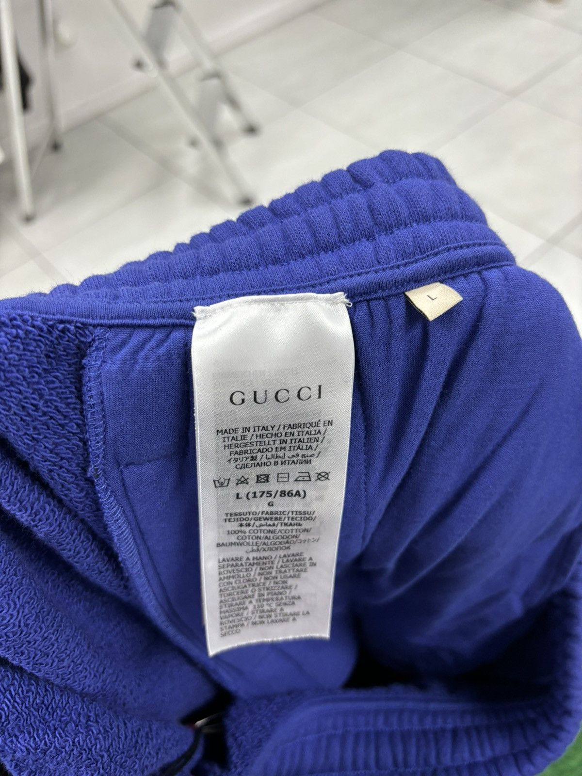 Gucci Gucci Navy Sweatpants Large Size US 34 / EU 50 - 3 Thumbnail