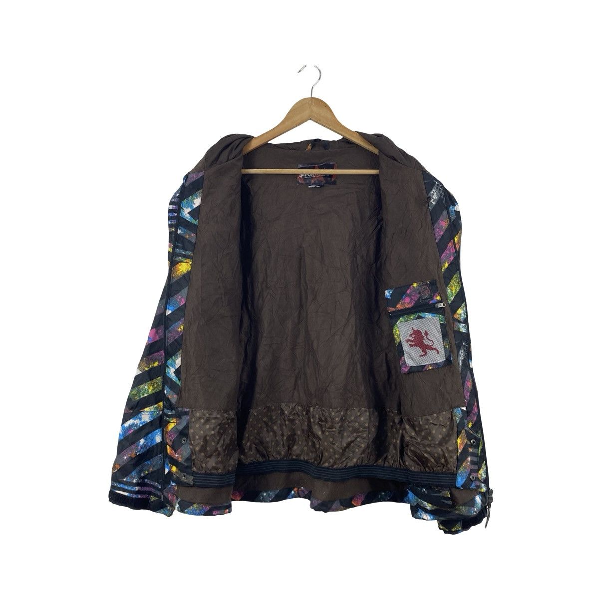 Vintage Vintage PONTAPES SNOWBOARD SKI Jacket Geometric Pattern Size US L / EU 52-54 / 3 - 7 Thumbnail