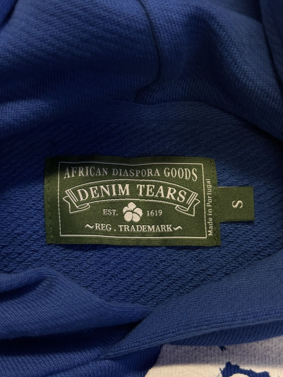 DENIM TEARS Denim Tears Cotton Wreath Hoodie Size Small (NEW) Size US S / EU 44-46 / 1 - 6 Thumbnail