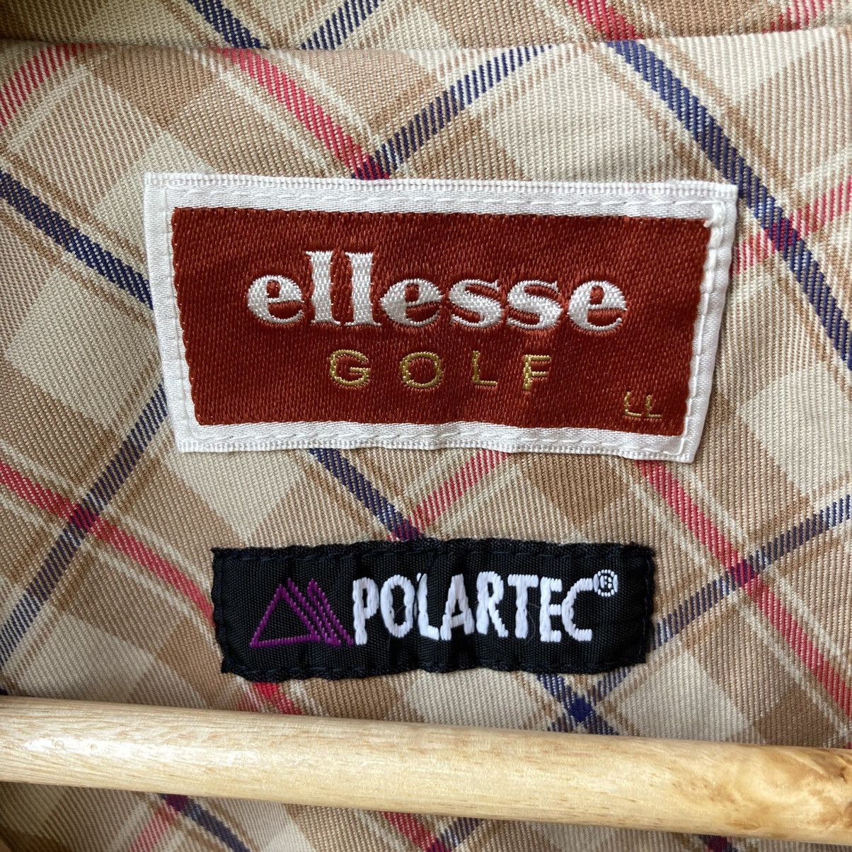 Ellesse × Vintage 90s Ellese Quater Zipper Sweatshirt Size L / US 10 / IT 46 - 5 Thumbnail