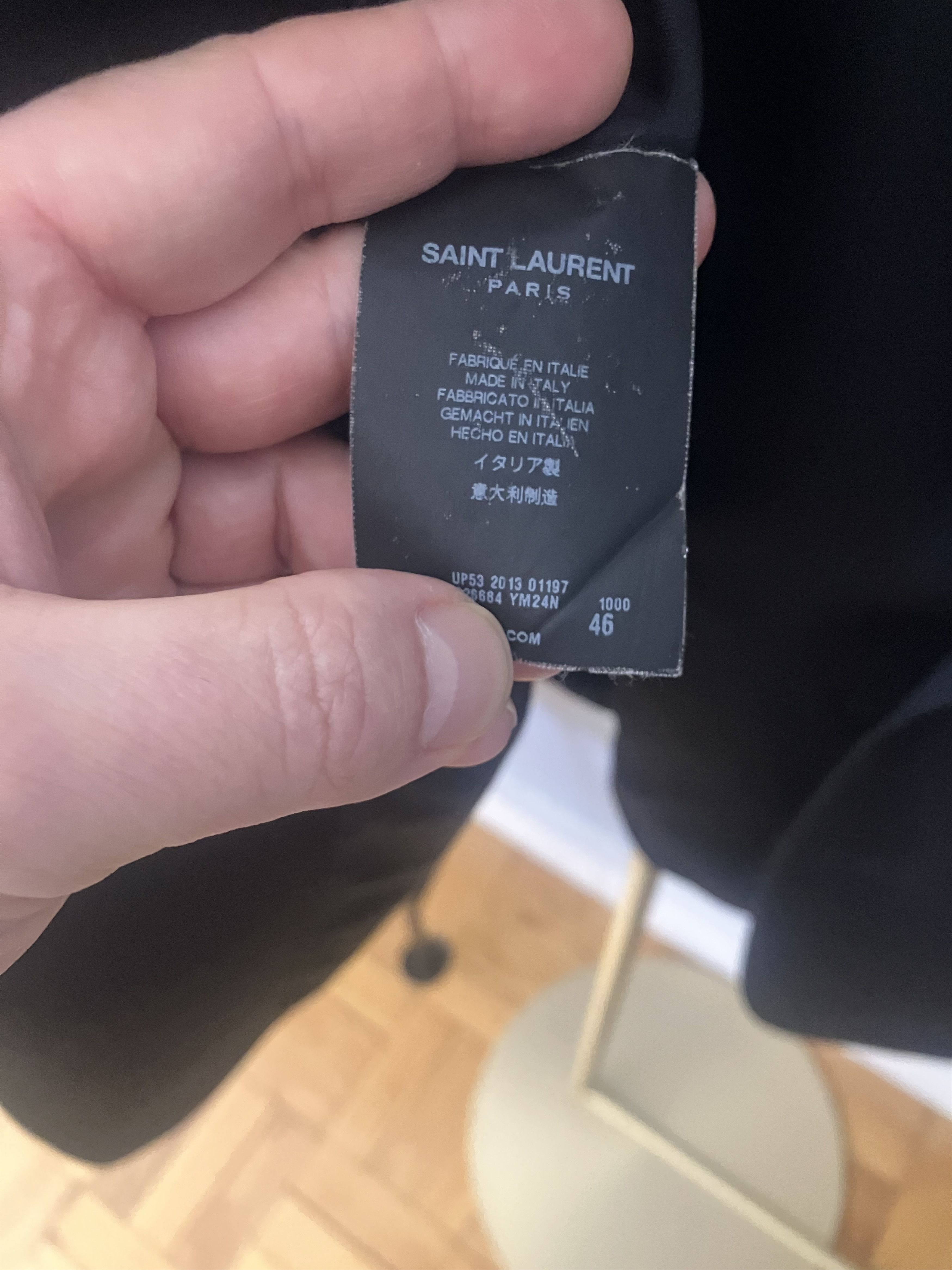 Saint Laurent Paris Single Breast blazer Size 46R - 4 Thumbnail