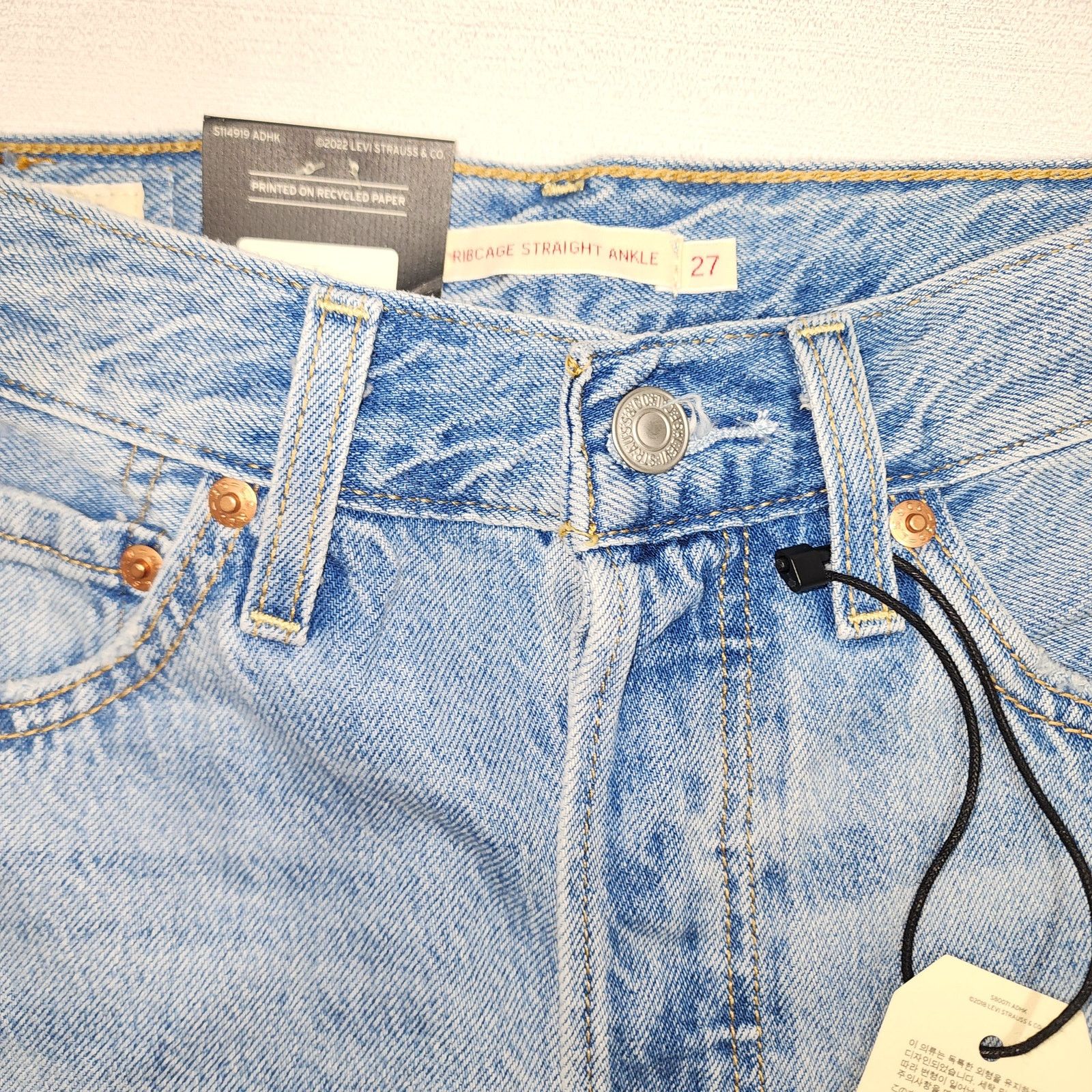 Levi's Levi's ribcage straight women size W27''x L27'' button fly Size 27" / US 4 / IT 40 - 5 Thumbnail
