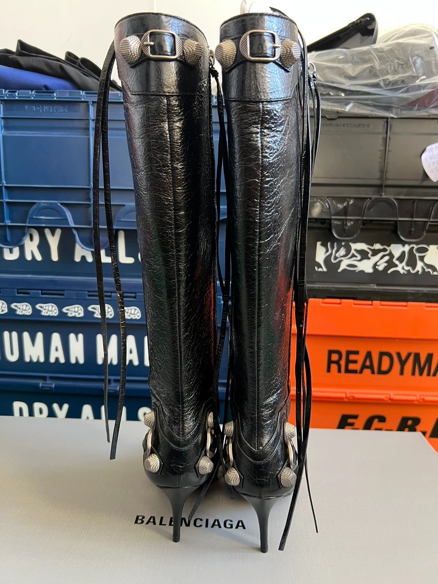 Balenciaga Balenciaga Cagole 90mm Boots Size US 5 / IT 35 - 2 Thumbnail