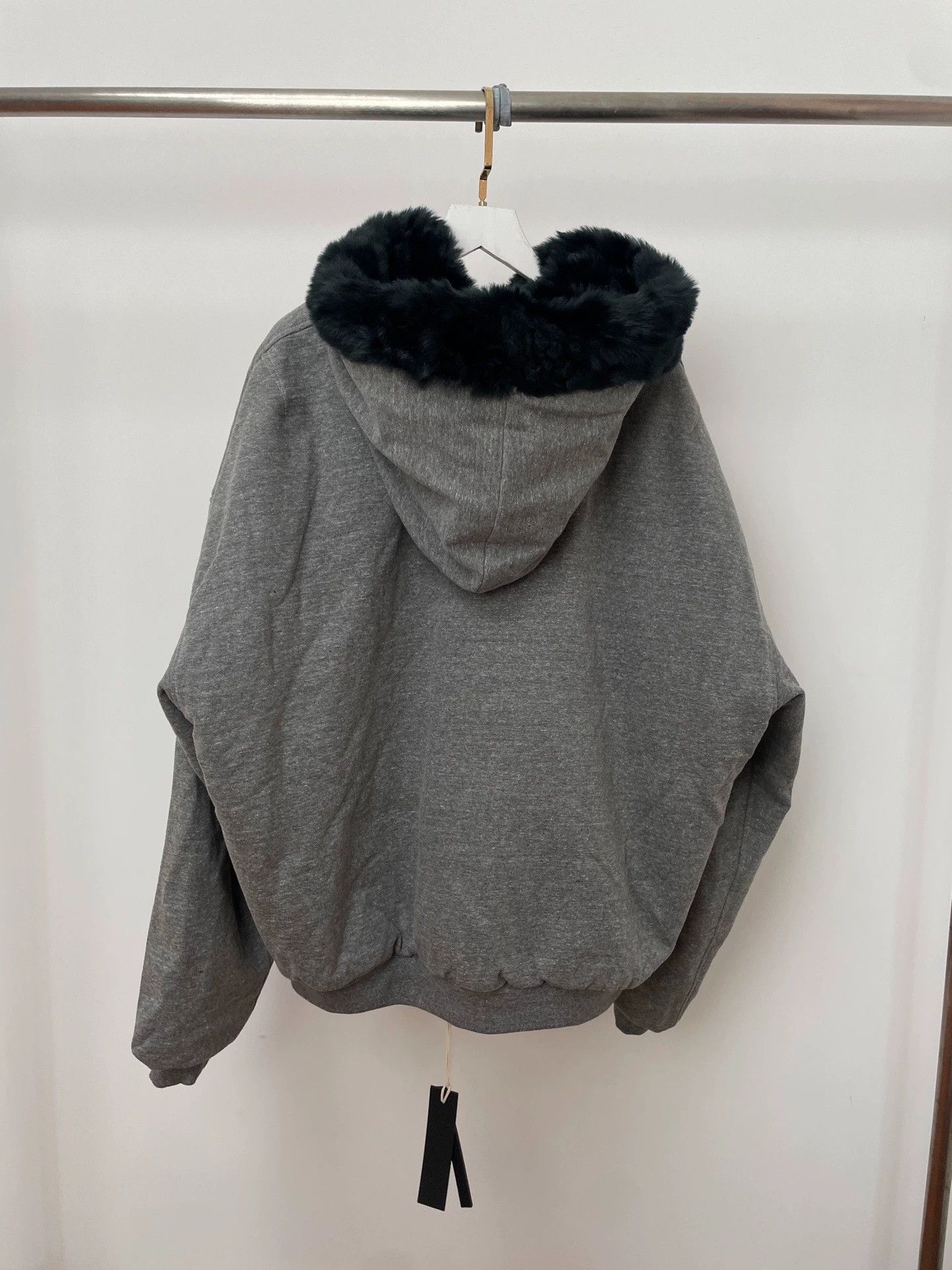 Fear of God Fear of God 5th FF Gray Sweatshirt Jkt L Size L / US 10 / IT 46 - 2 Thumbnail