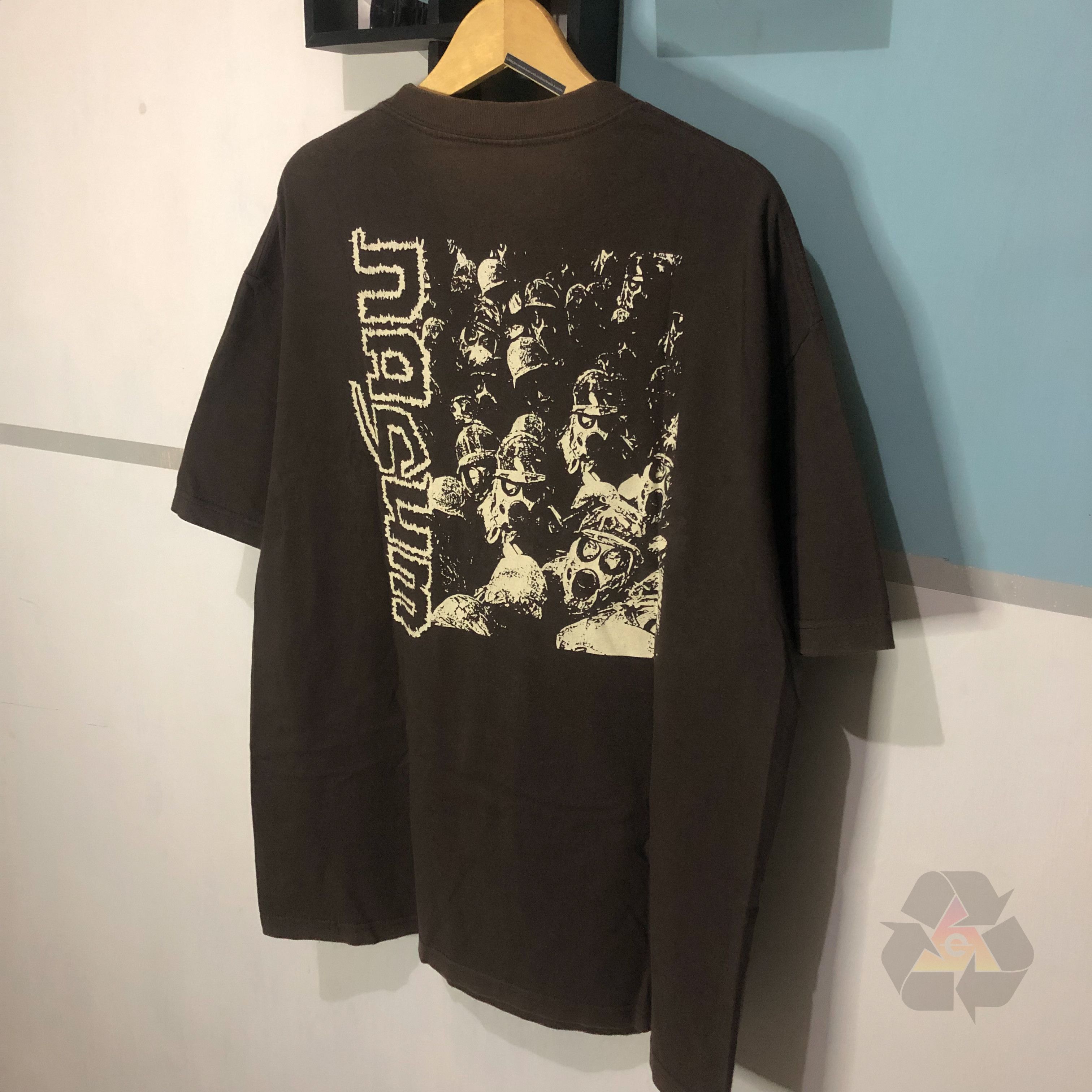Band Tees RARE Nasum Inhale Exhale Vintage T-Shirt Y2K Size US XL / EU 56 / 4 - 10 Thumbnail