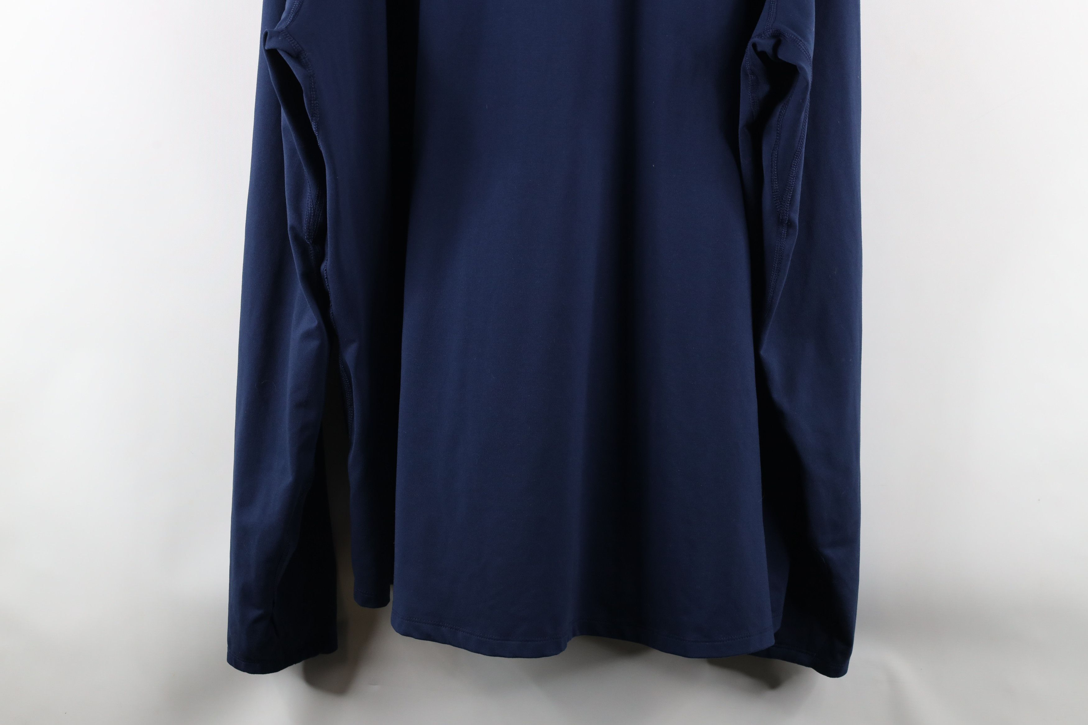 Nike × Vintage Nike Dri-Fit of Michigan Half Zip Pullover Top Blue Size US XXL / EU 58 / 5 - 12 Thumbnail