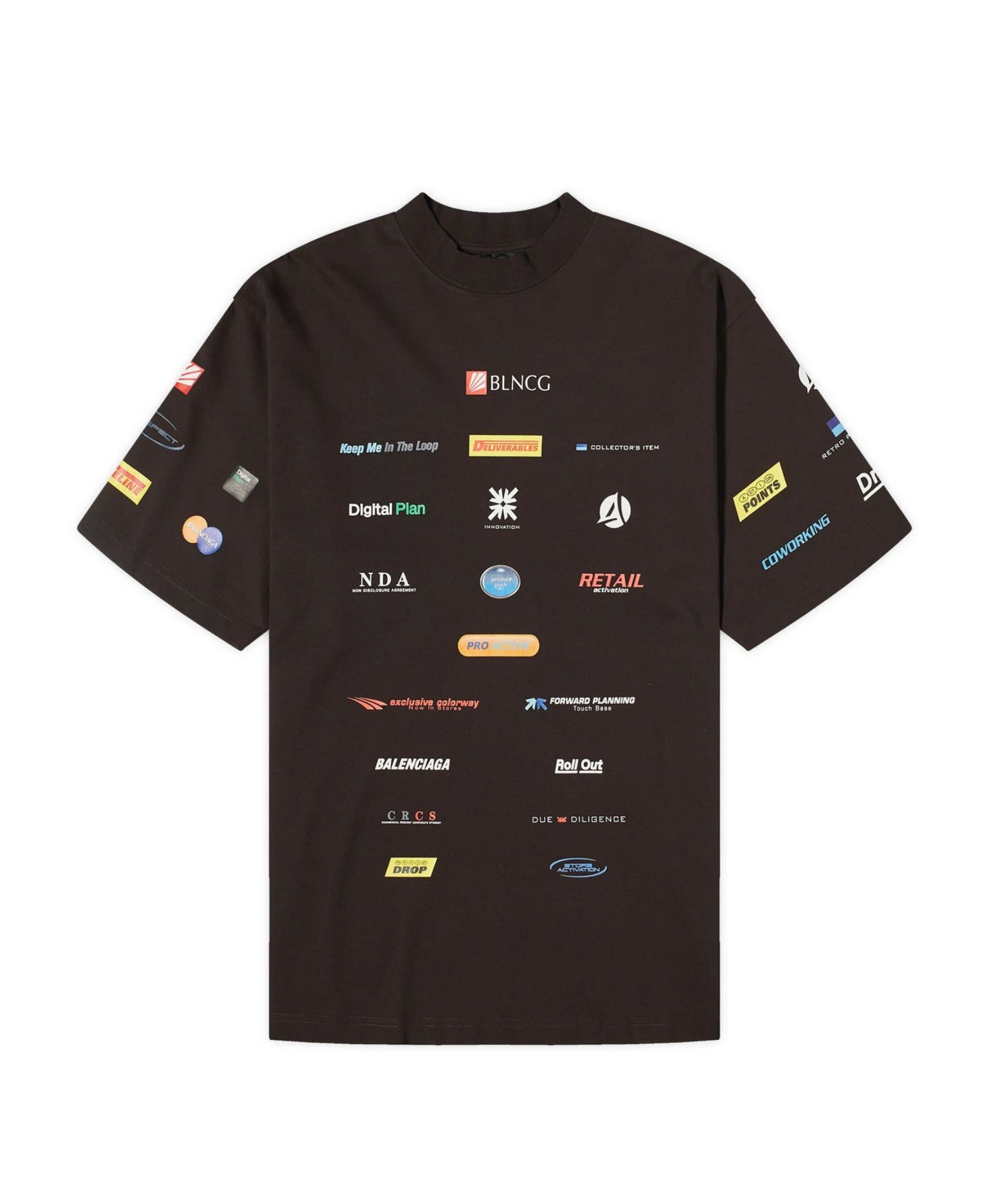Balenciaga Balenciaga Business Logo T-Shirt Size US L / EU 52-54 / 3 - 1 Thumbnail