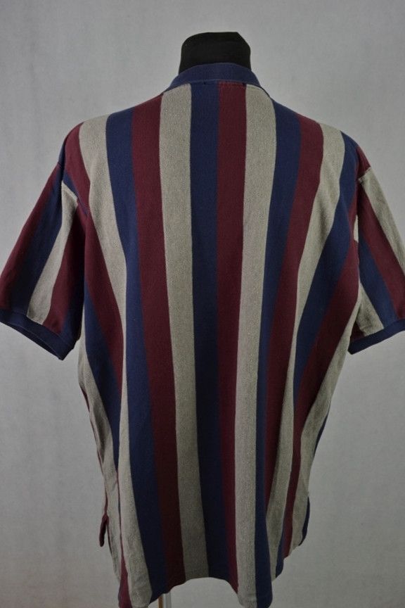 Polo Ralph Lauren Vintage POLO Ralph Lauren Striped Polo Made in USA XL Size US XL / EU 56 / 4 - 2 Thumbnail