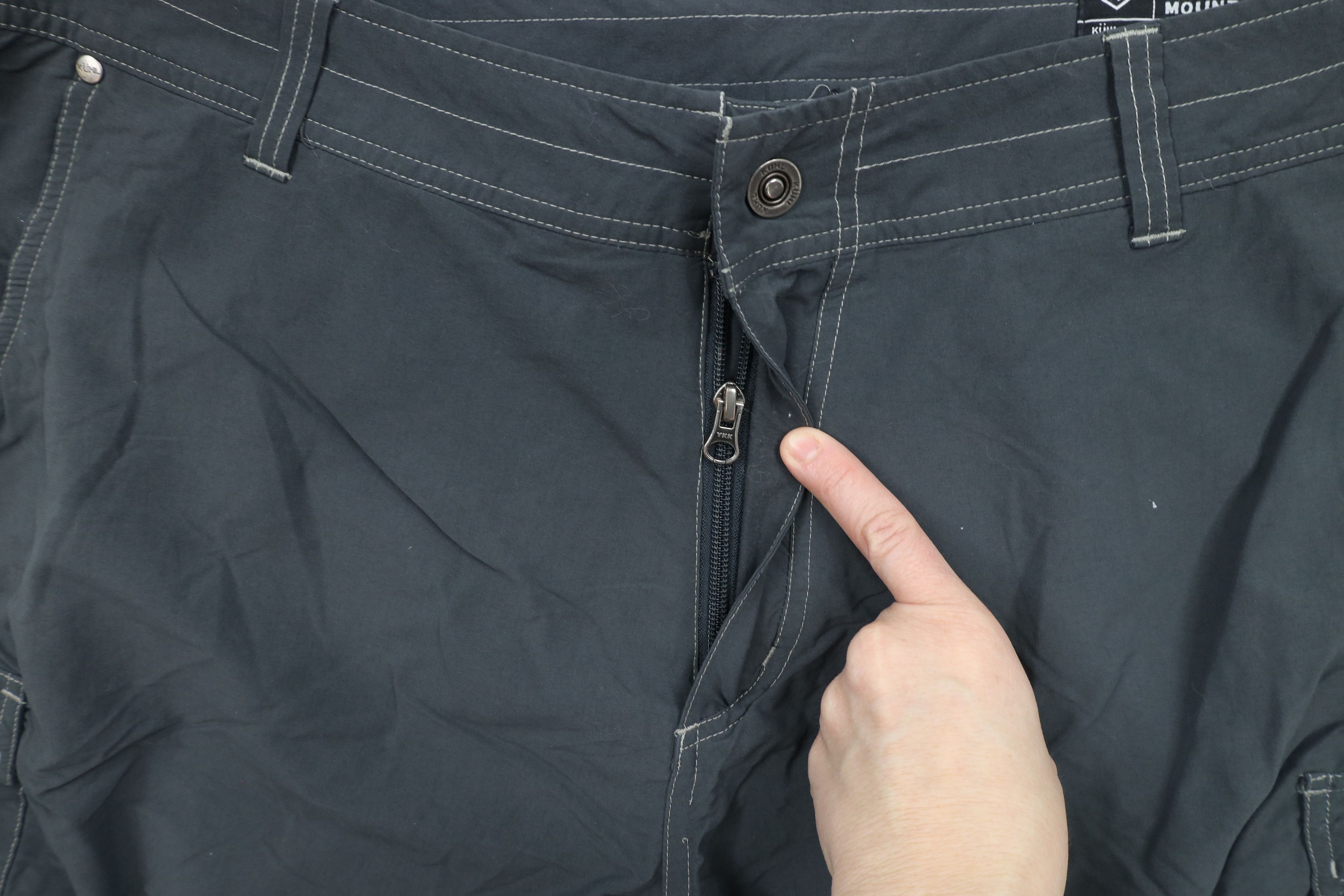 Kuhl × Vintage Kuhl Mountain Outdoor Hiking Climbing Cargo Shorts Gray Size US 40 / EU 56 - 7 Thumbnail