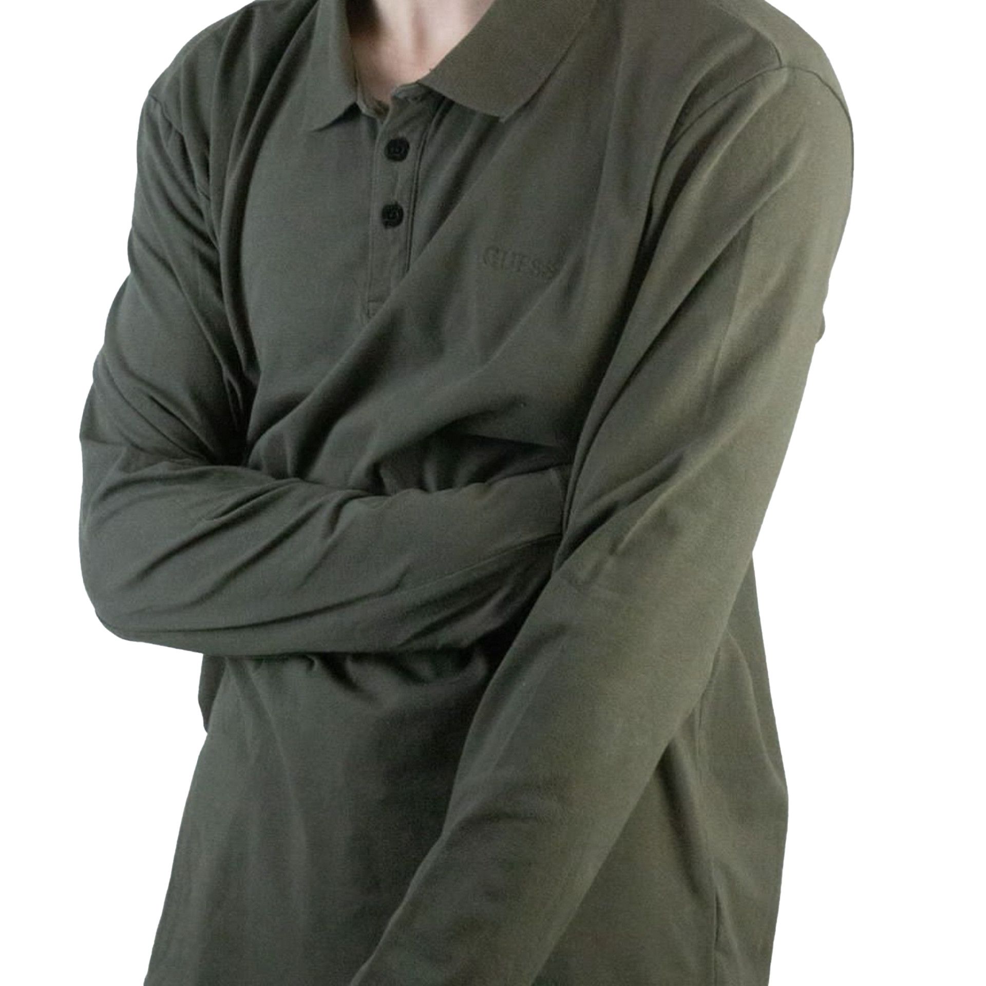 Guess Guess longsleeve polo Size US L / EU 52-54 / 3 - 6 Thumbnail