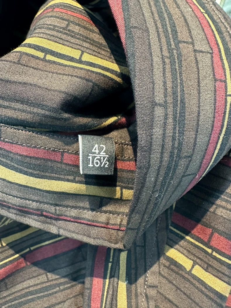 Gucci Gucci Bamboo joint pattern men's long-sleeved shirt 2501-Ne Size US XS / EU 42 / 0 - 8 Thumbnail