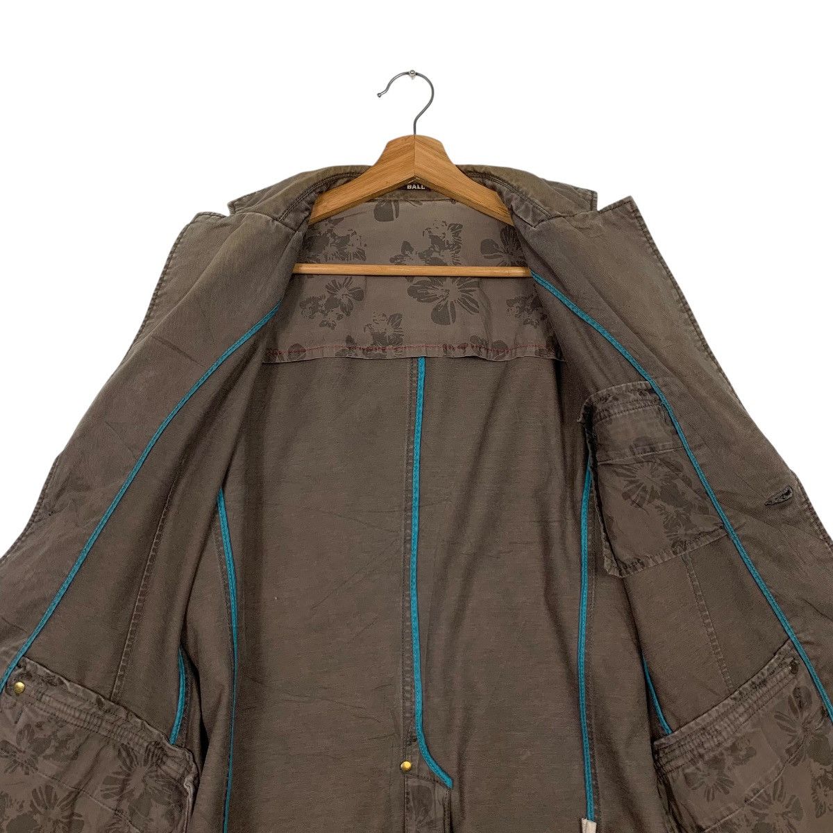 Japanese Brand Vintage BALL Cotton Casual Jacket #2338-C105 Size US L / EU 52-54 / 3 - 12 Thumbnail