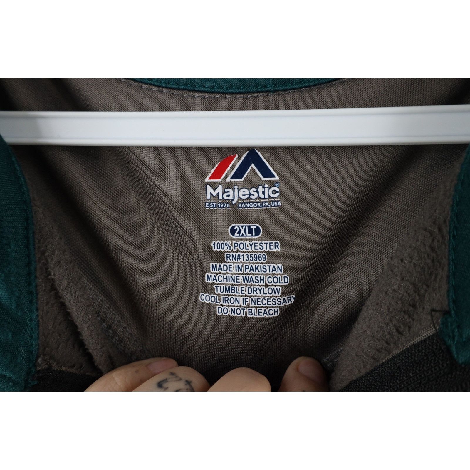 Majestic Vintage Majestic Philadelphia Eagles Football Sweater Size US XXL / EU 58 / 5 - 5 Thumbnail
