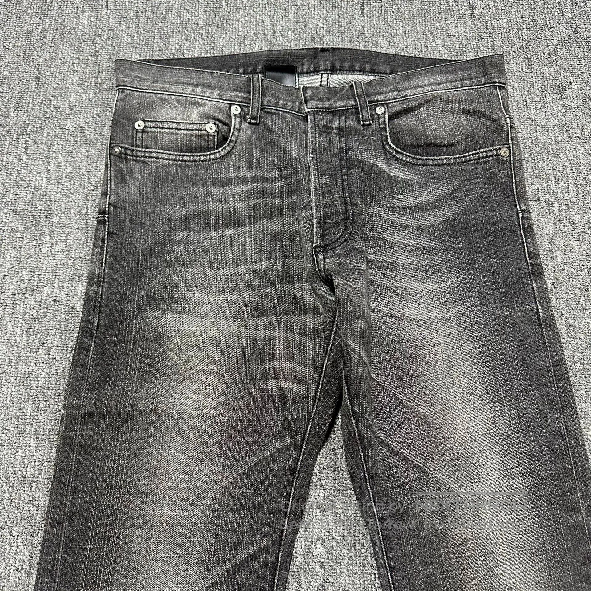Dior dior homme gray washed denim jeans. Size US 30 / EU 46 - 2 Thumbnail