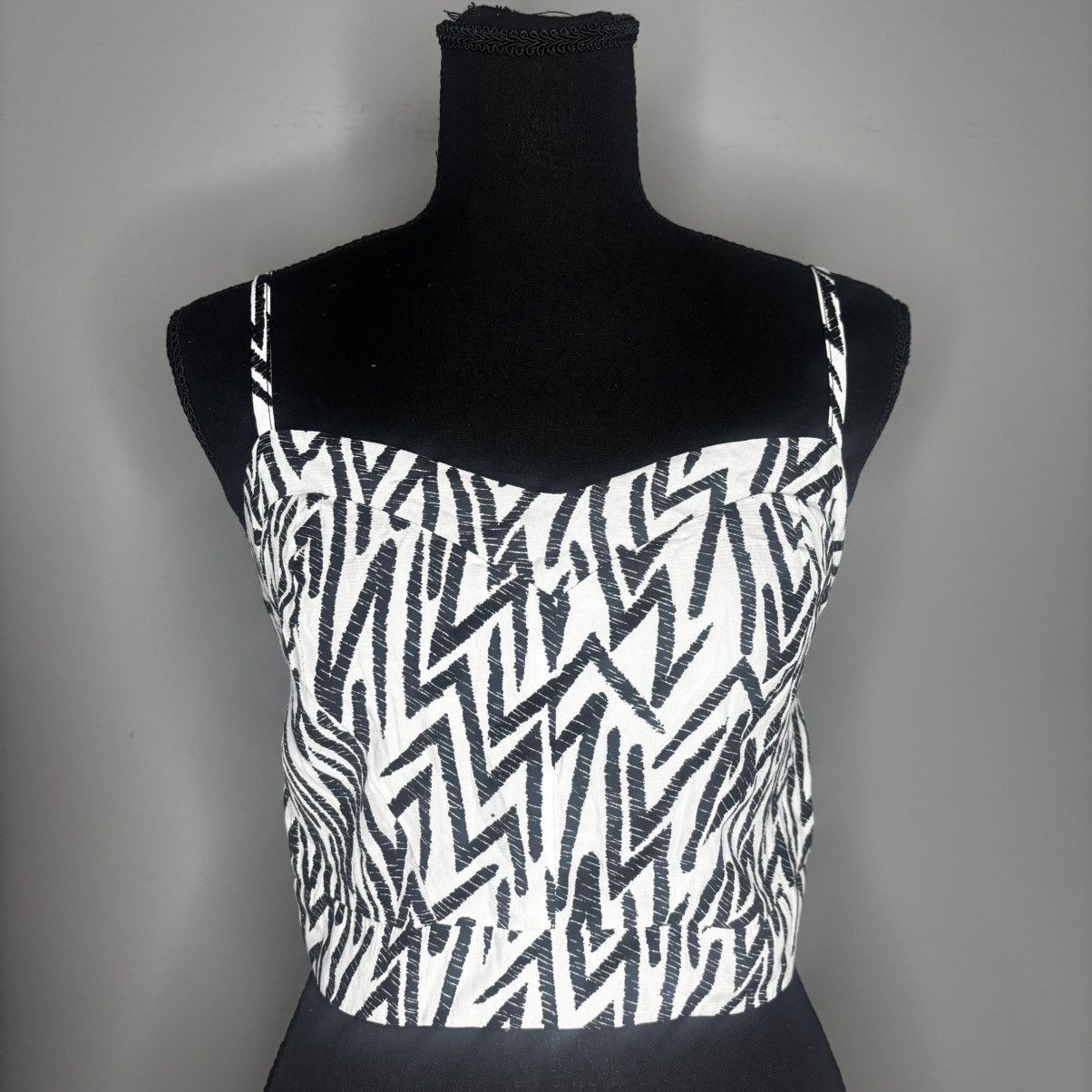 Vintage Dynamite Crop Top Size S / US 4 / IT 40 - 1 Thumbnail