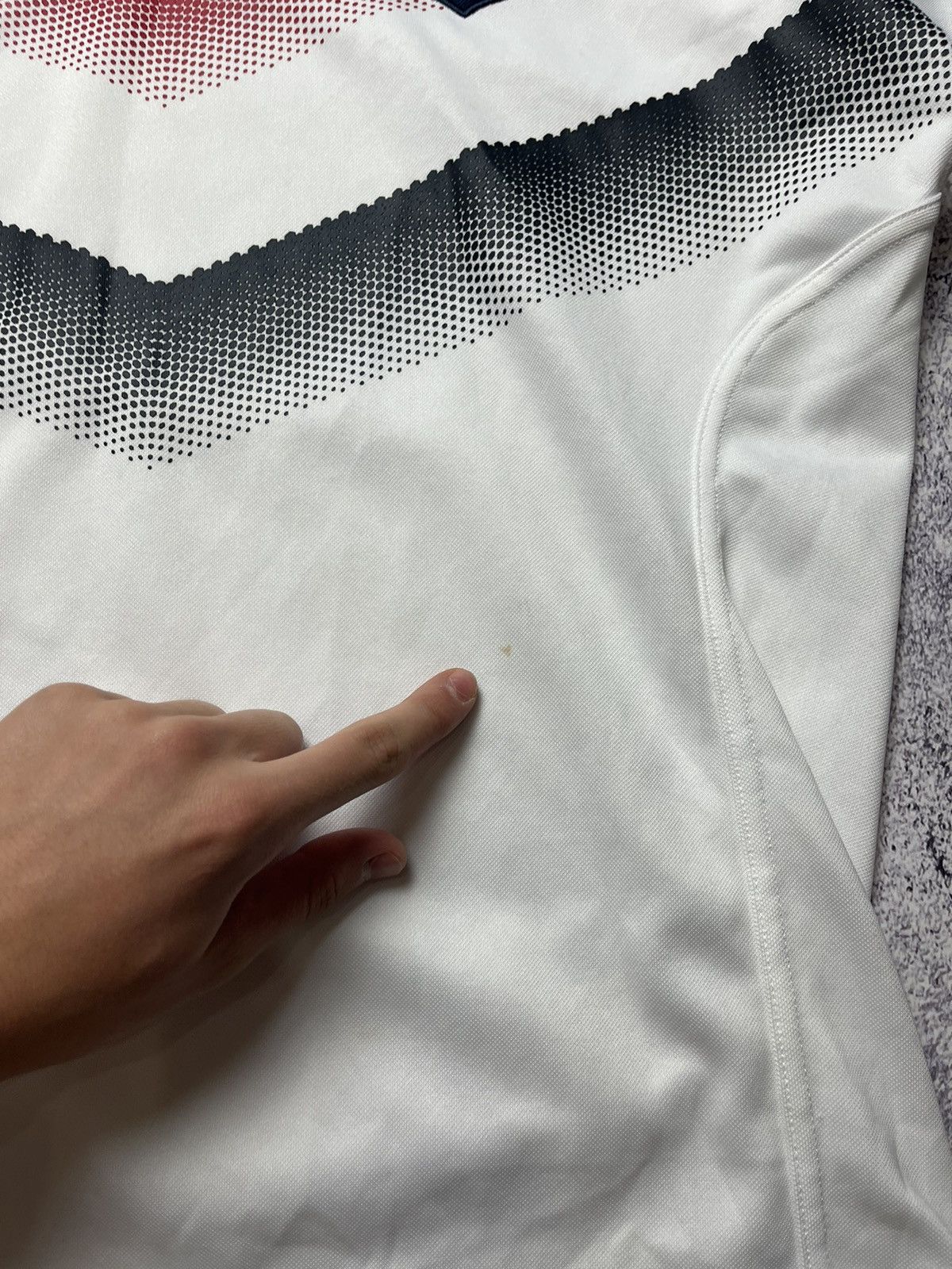 Adidas Vintage ADIDAS FFR 2018 Rugby Jersey ADIDAS FFR White Away Size US XL / EU 56 / 4 - 11 Thumbnail