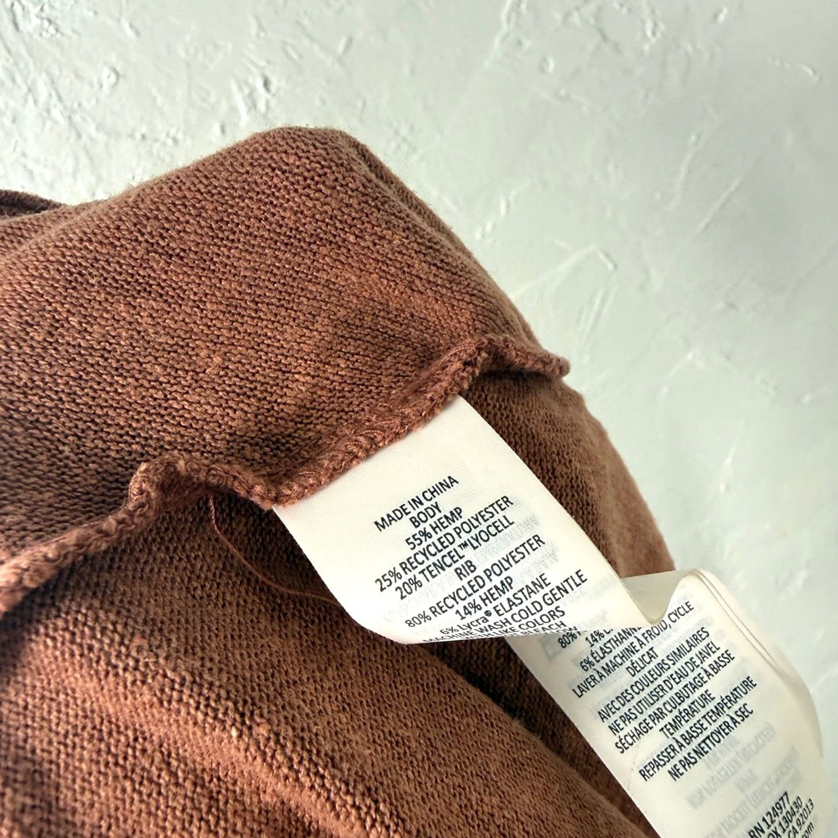 Prana prAna Dress L Casual Sleeveless Hemp A-Line Midi Crew Neck Brown Womens Size L / US 10 / IT 46 - 8 Thumbnail