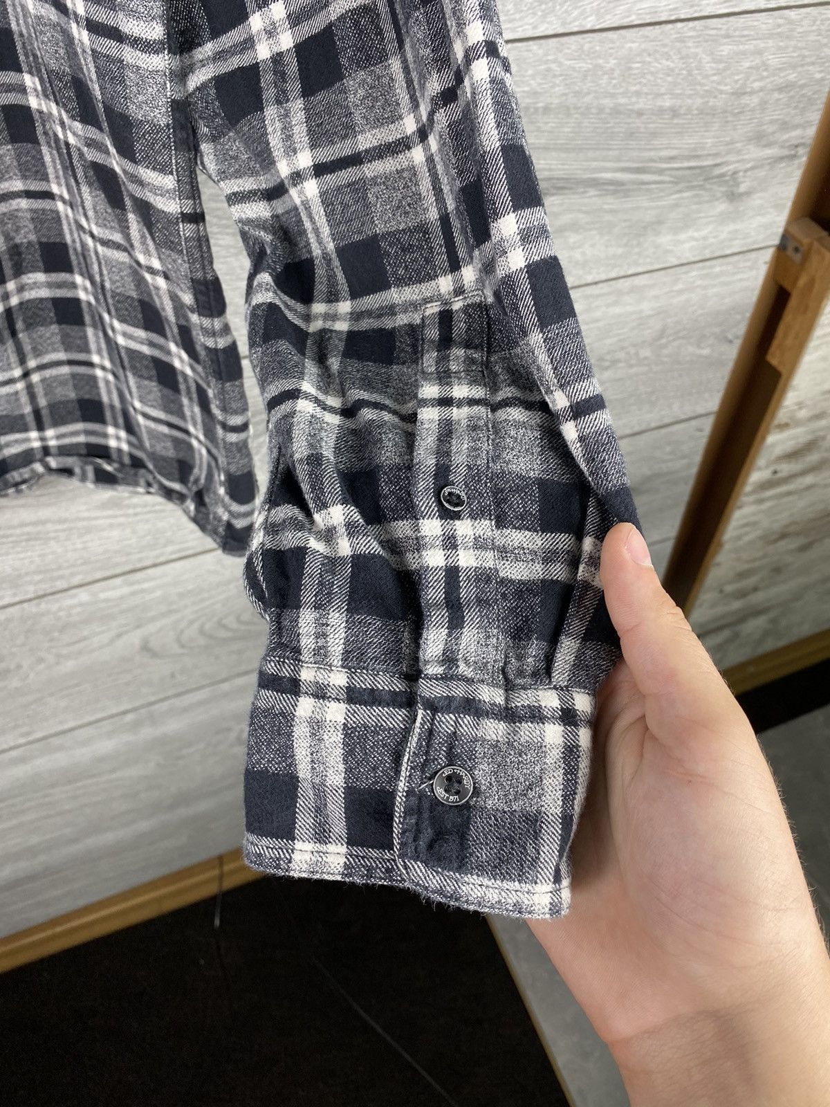 Ed Hardy Vintage Ed Hardy Flannel Shirt Button Up Size US XL / EU 56 / 4 - 12 Thumbnail