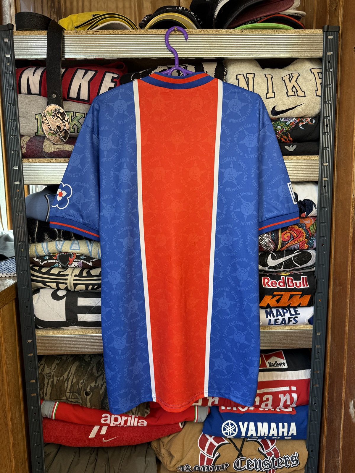 Nike Paris Saint-Germain home jersey shirt PSG tee Size US XL / EU 56 / 4 - 2 Thumbnail